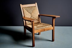 Set of Five Worpsweder Armlehnstühle after a design by Willi Ohler