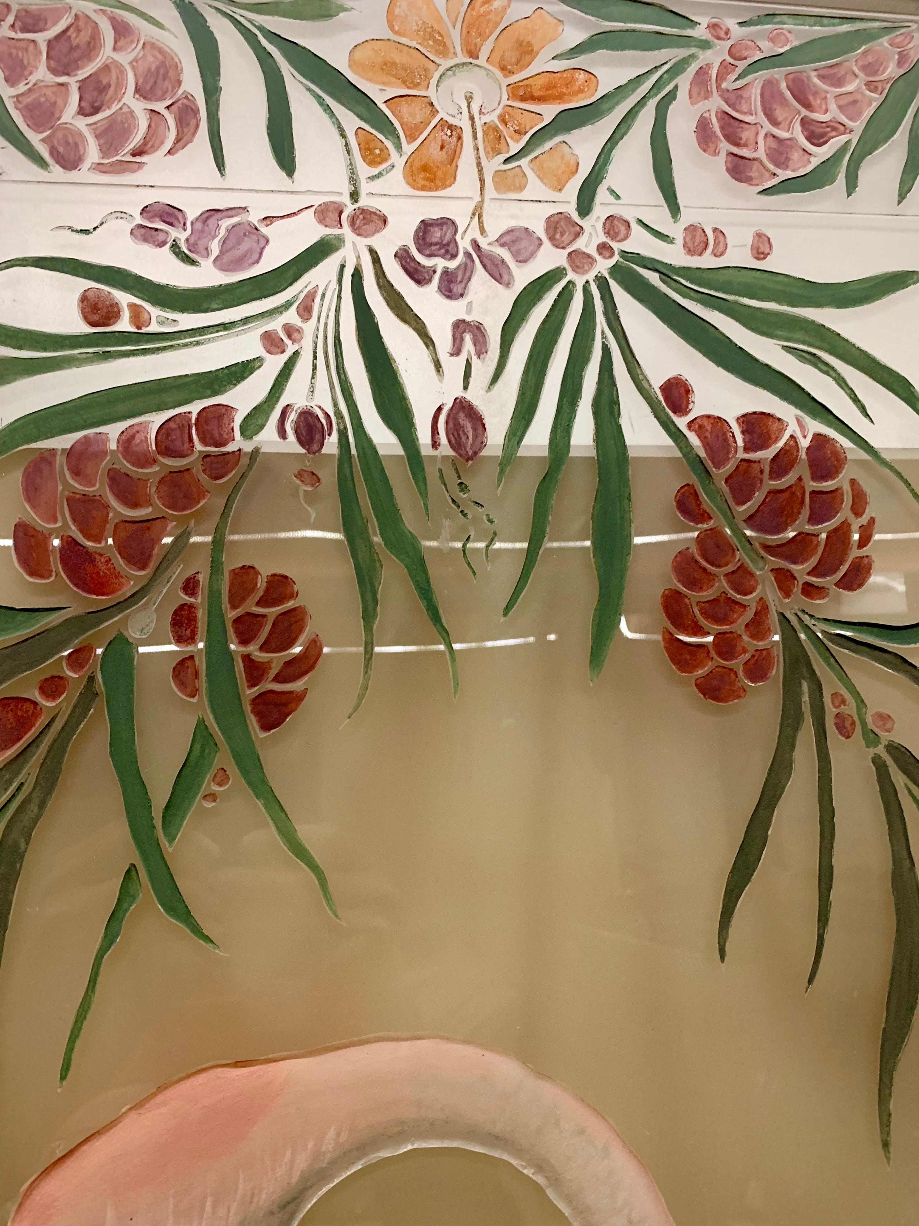 Set of Flamingo Glass Doors 4
