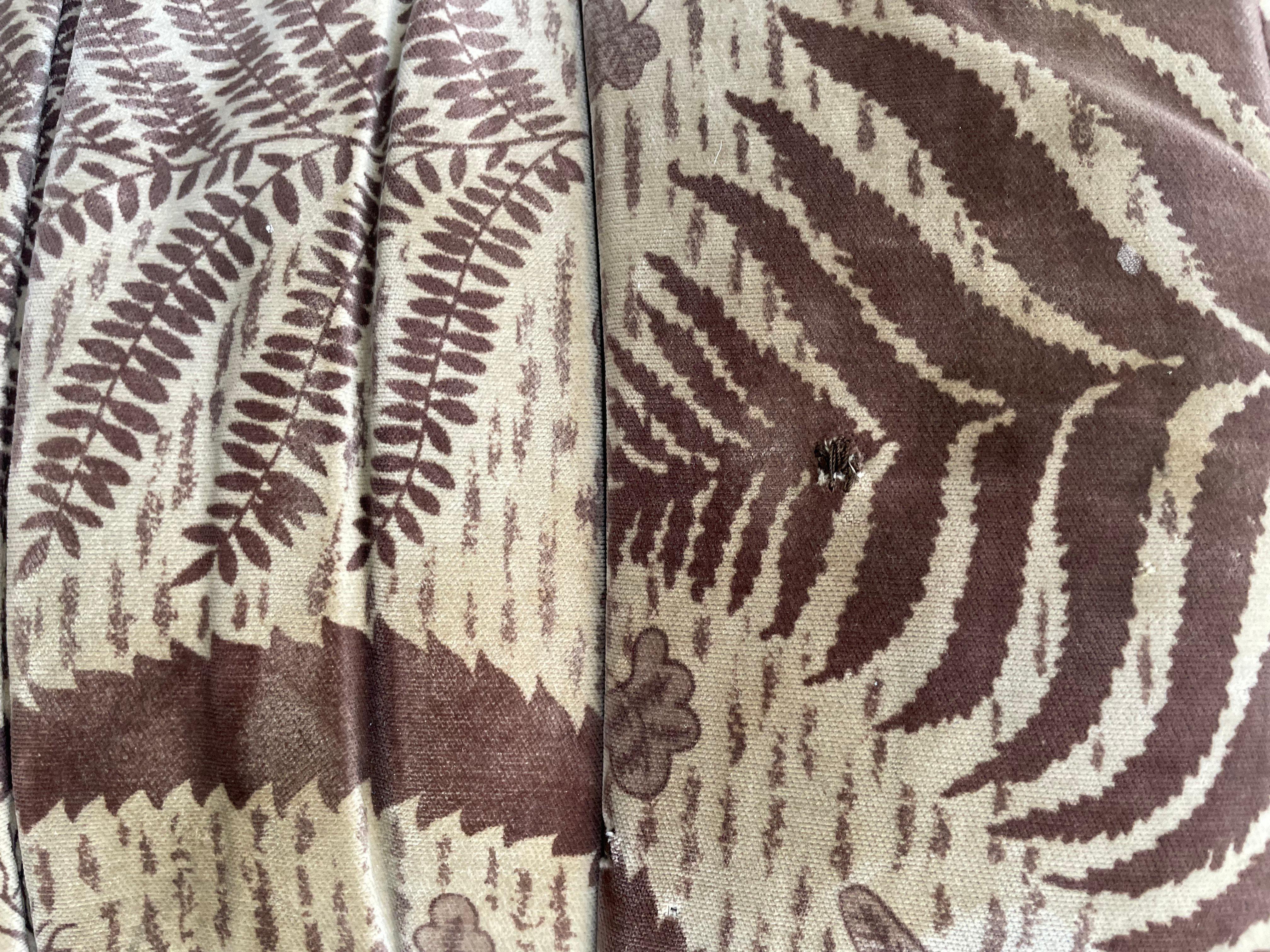 Set of Floral 2 Seater Togo by Michel Ducaroy for Ligne Roset in Original Fabric 11