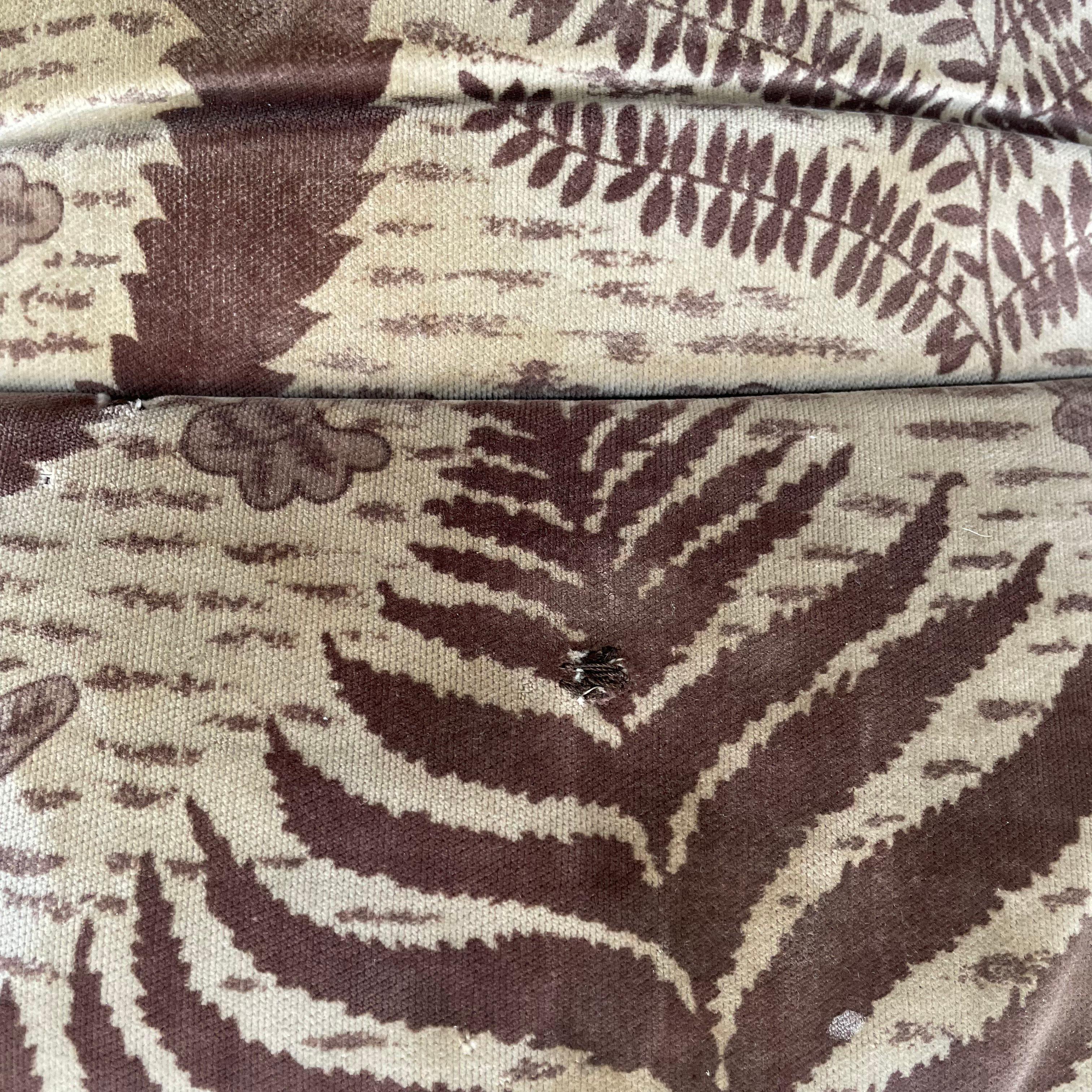 Set of Floral 2 Seater Togo by Michel Ducaroy for Ligne Roset in Original Fabric 12