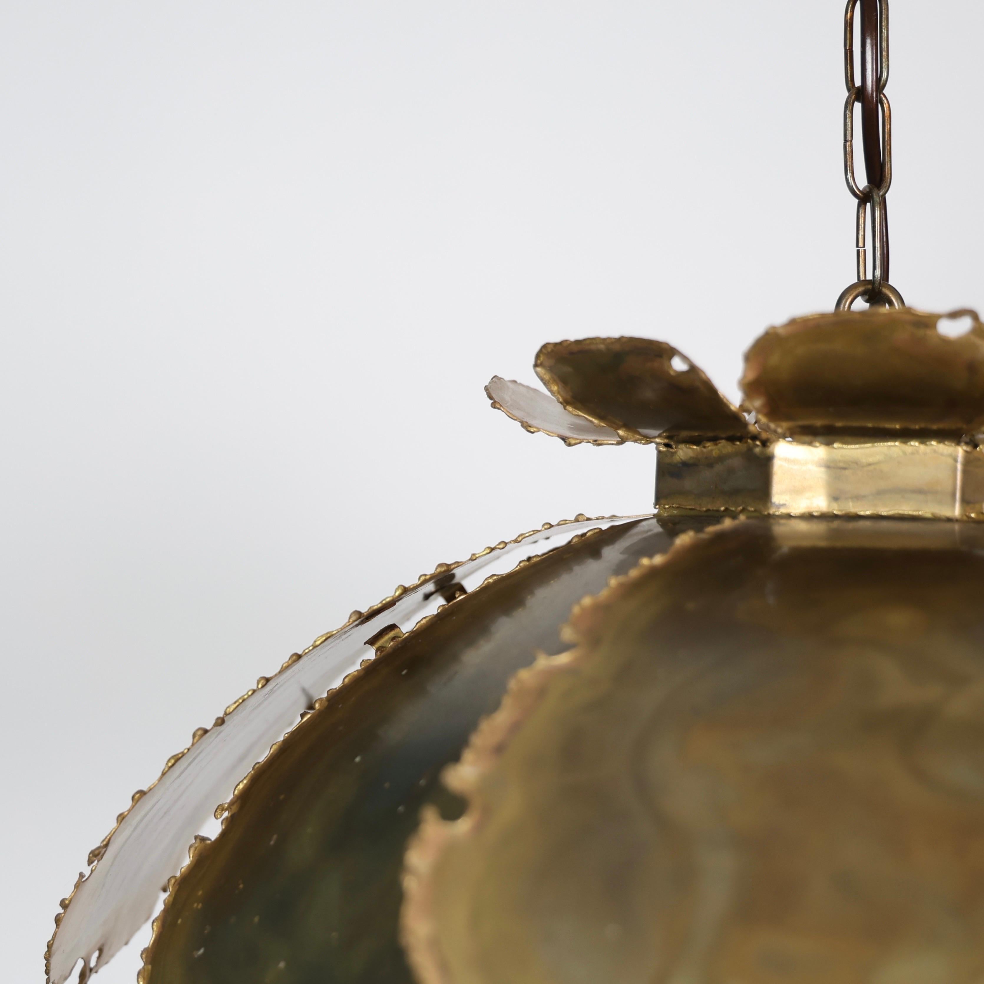 Ensemble de lampes suspendues en forme de fleur par Svend Aage Holm Sorensen, 1960, Danemark en vente 2