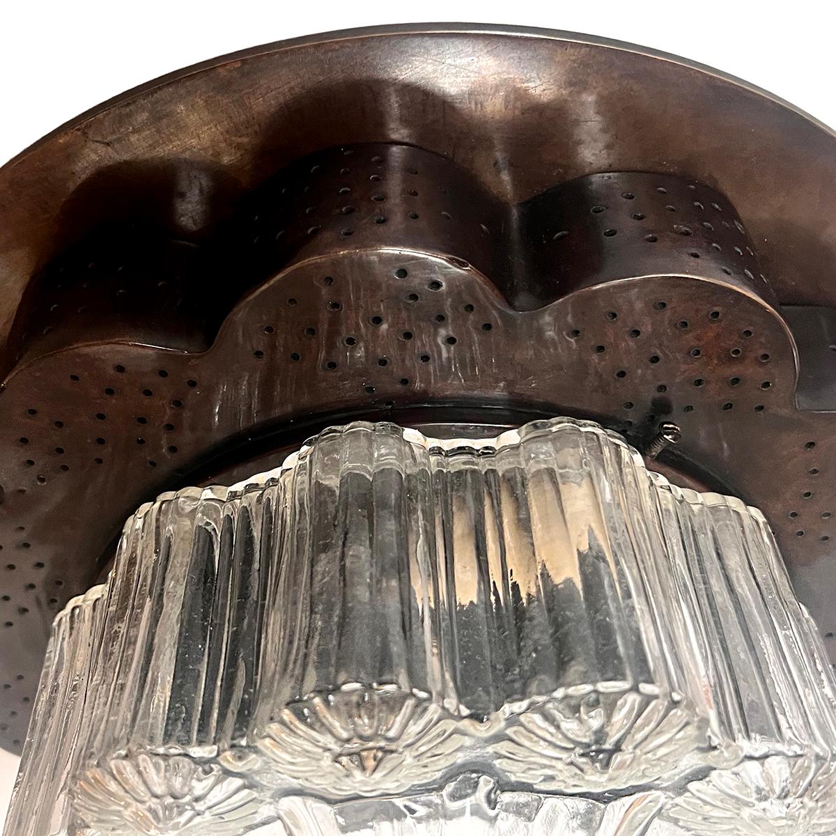 Bronze Ensemble de 8 luminaires encastrés, vendus individuellement en vente