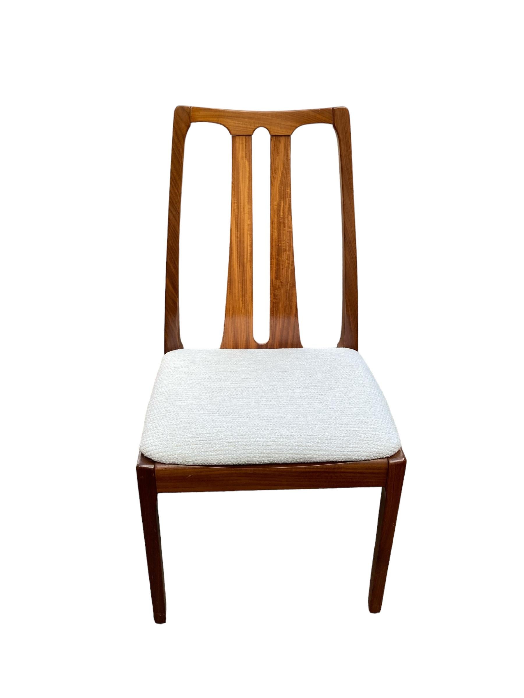 nathan teak dining chairs
