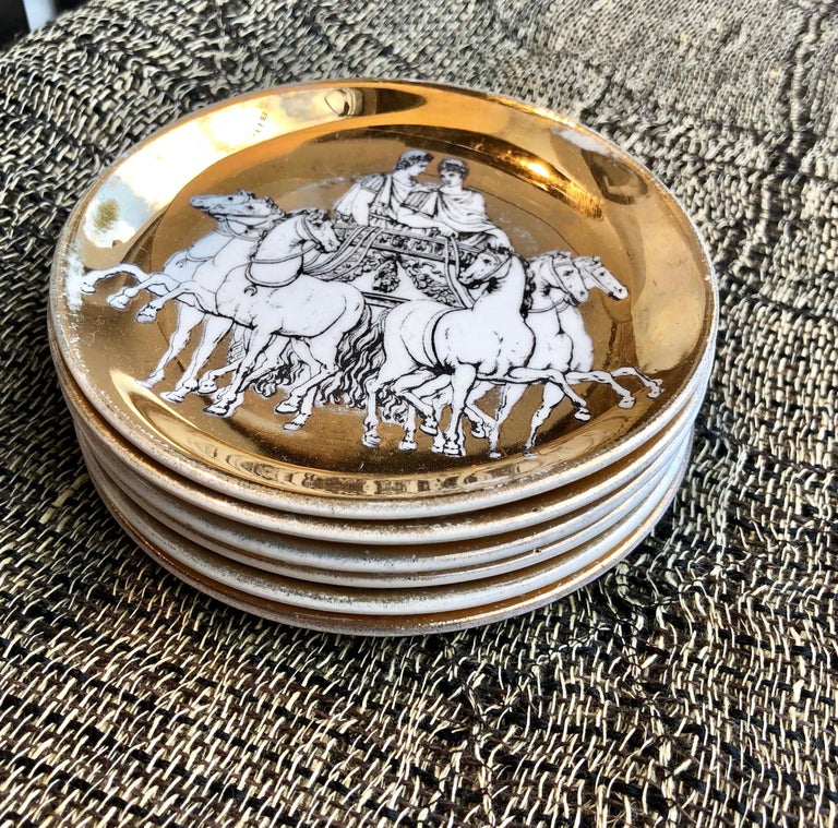 Set of Fornasetti Coasters For Sale at 1stDibs
