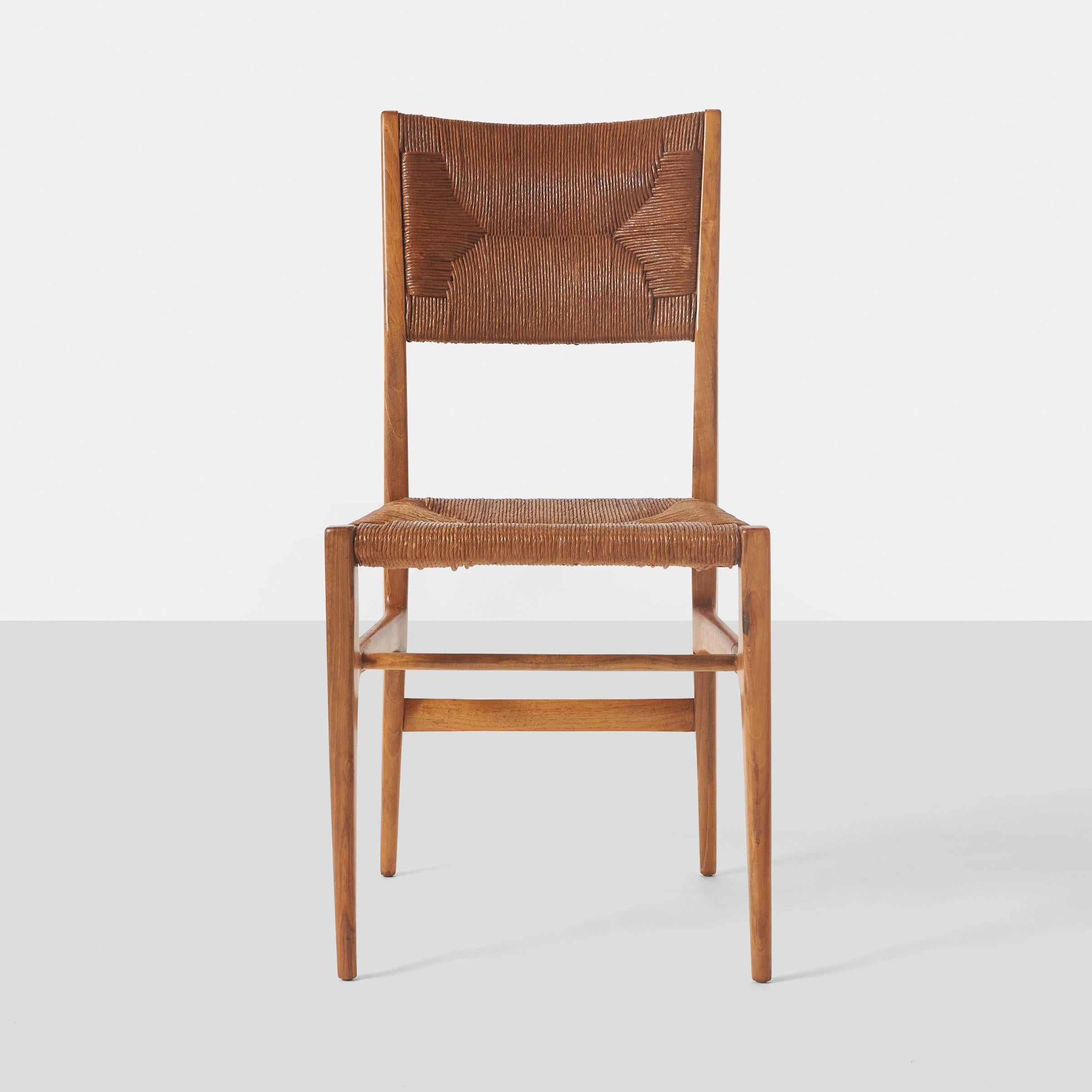 Mid-20th Century Set of Four #116 Dining Chairs by Gio Ponti For Sale