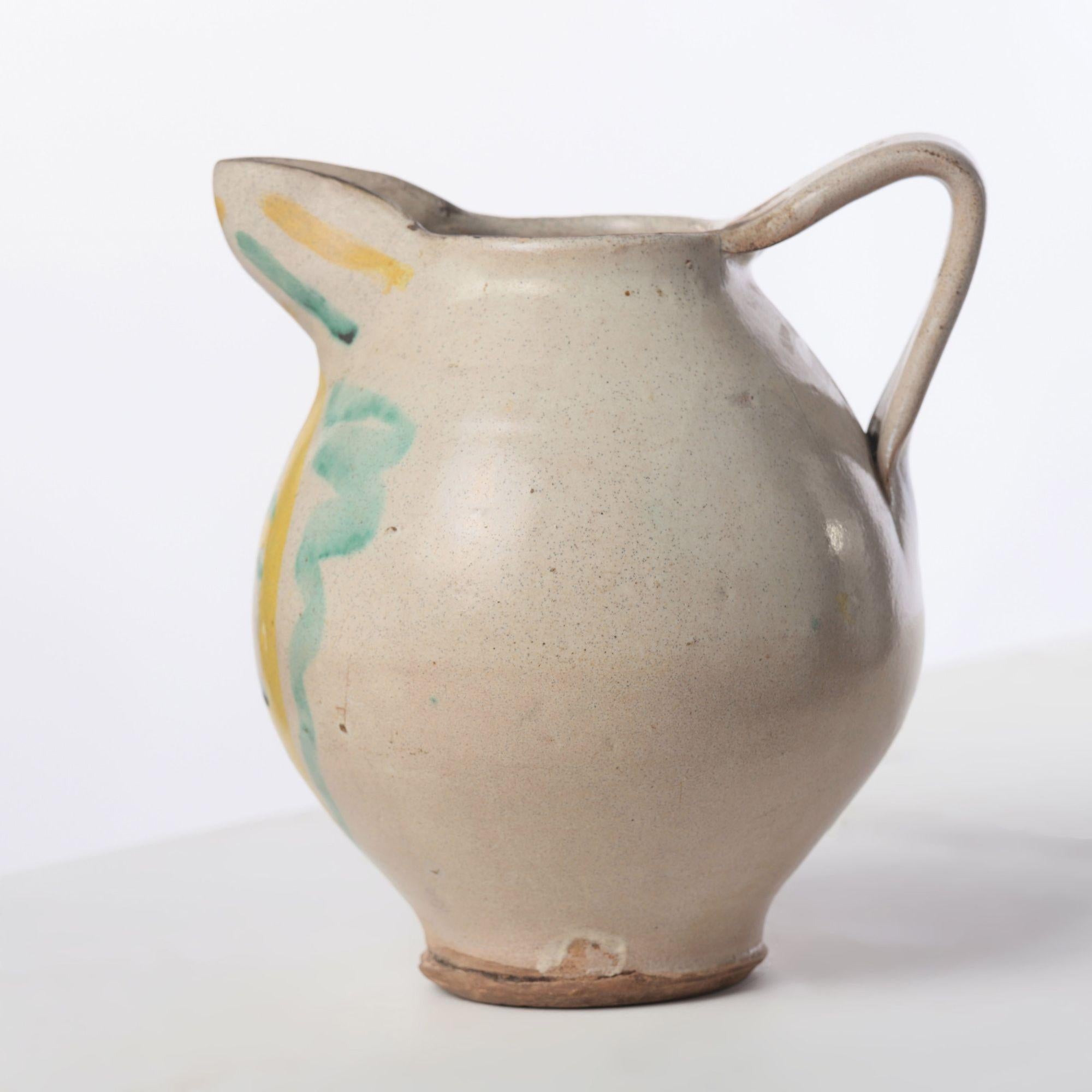 Set of Four 18th c. Italian Majolica Jugs from Sicily For Sale 7