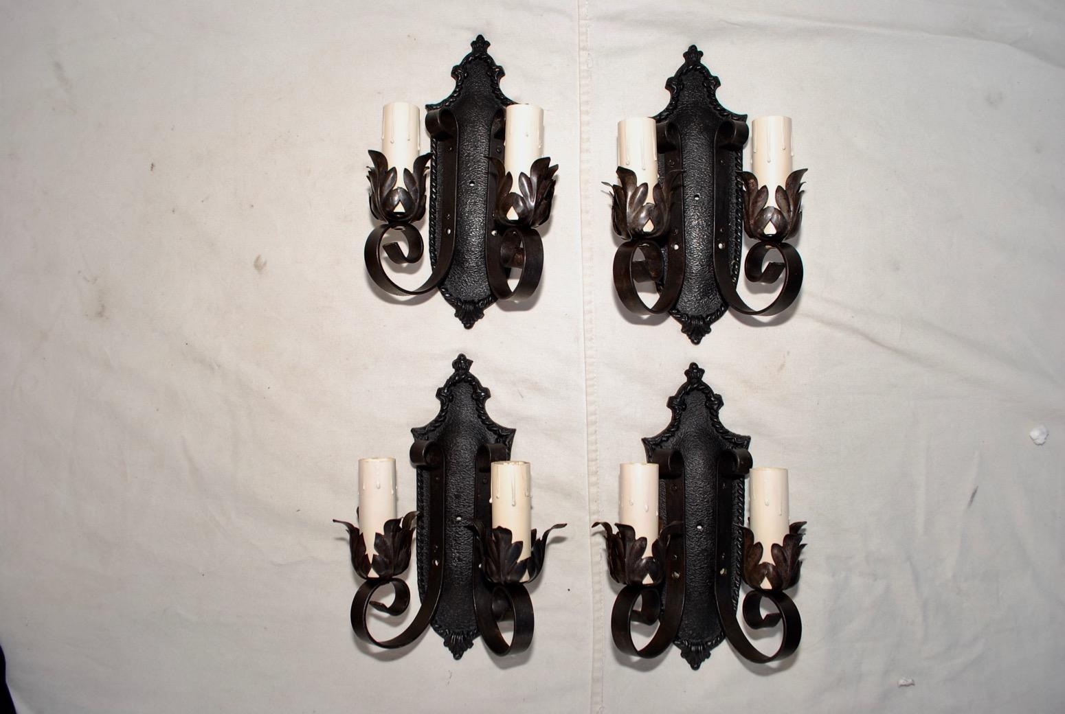 cast iron sconces