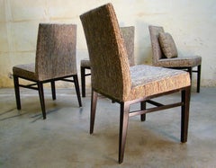 Set of Four 1950s Dunbar Parsons Style Dining Chairs by Edward Wormley, USA