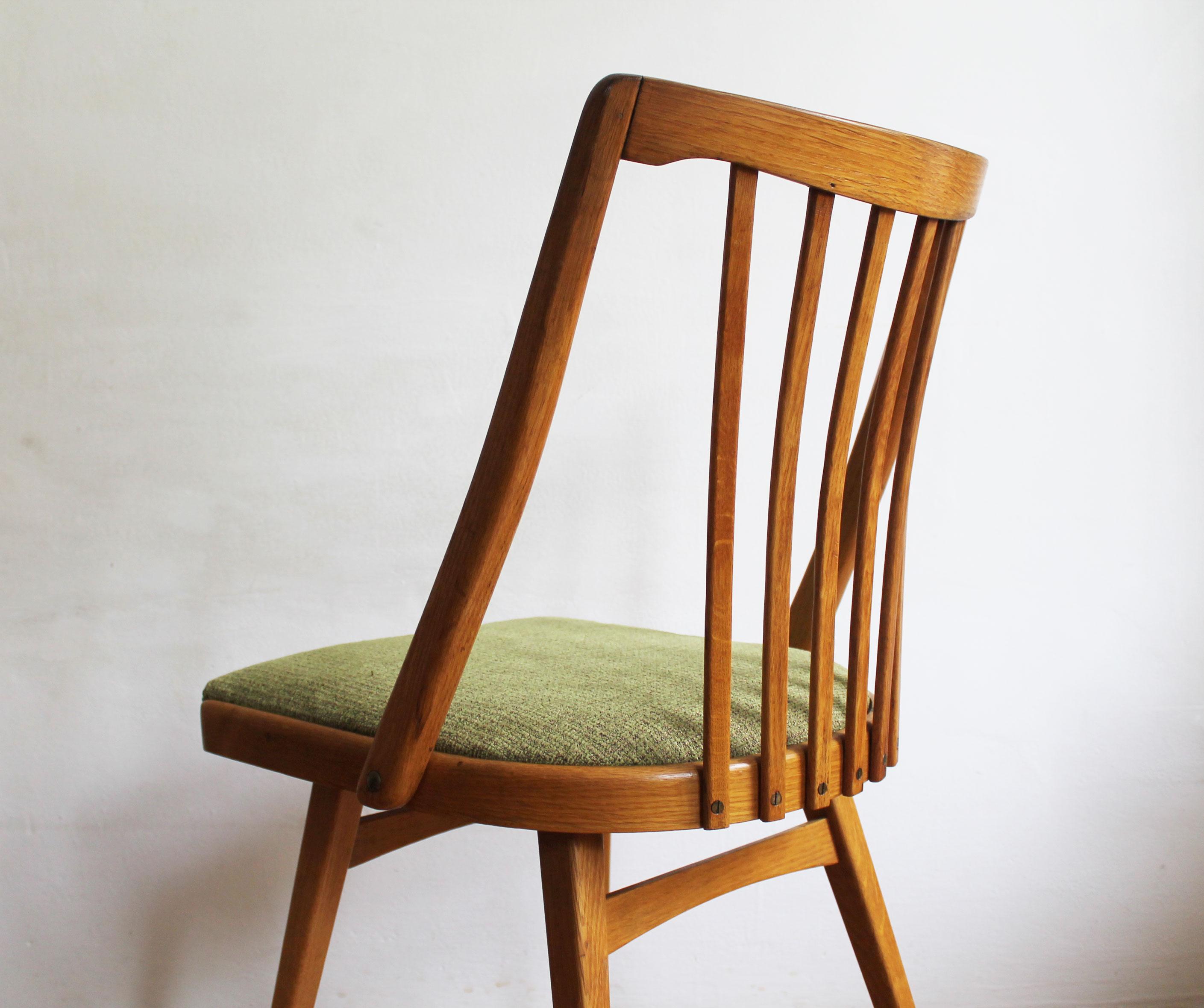 Set of Four 1960's Chairs by Antonin Suman for TON 4