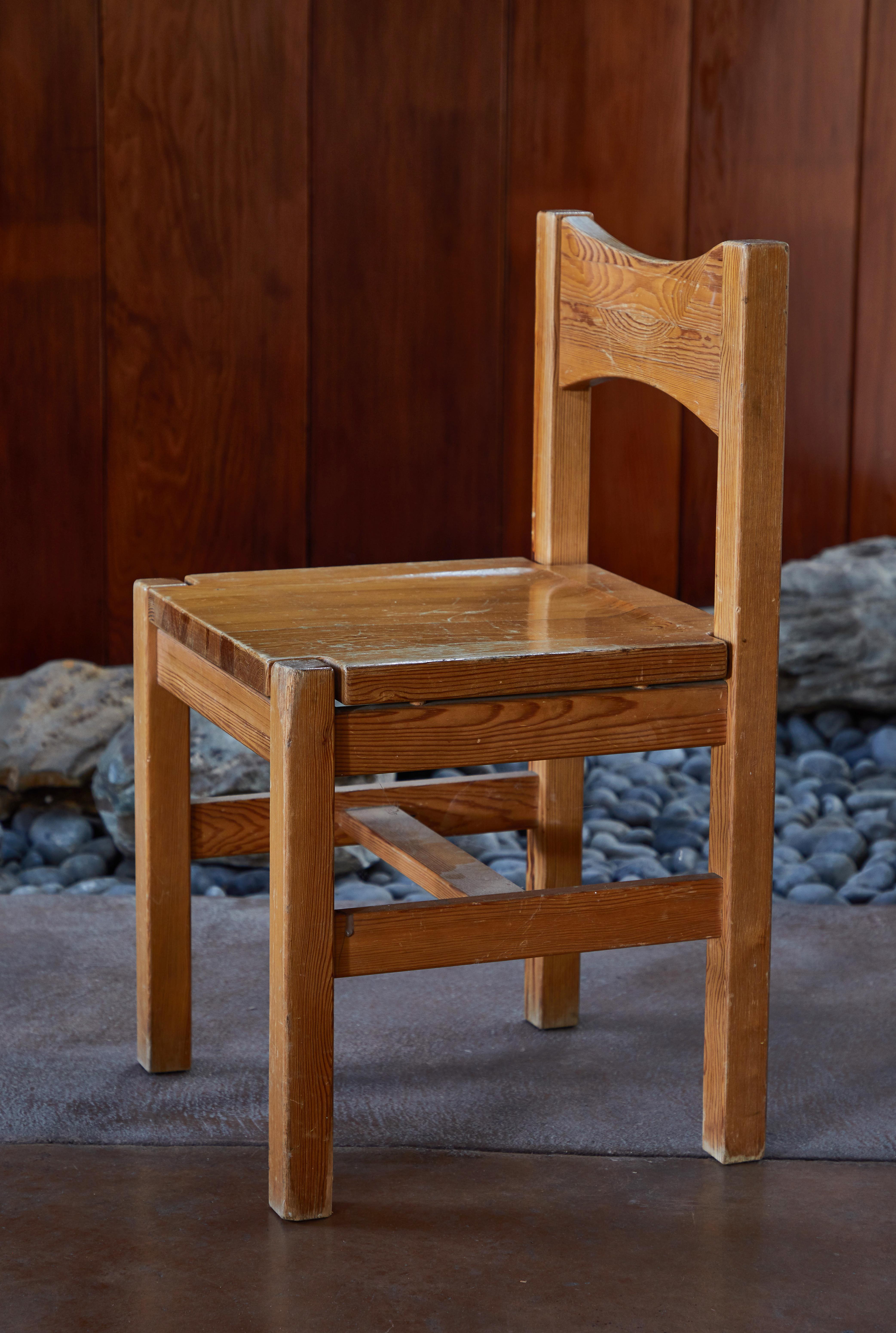 Mid-20th Century Set of Four 1960s Ilmari Tapiovaara Dining Chairs for Laukaan Puu Oy, Finland