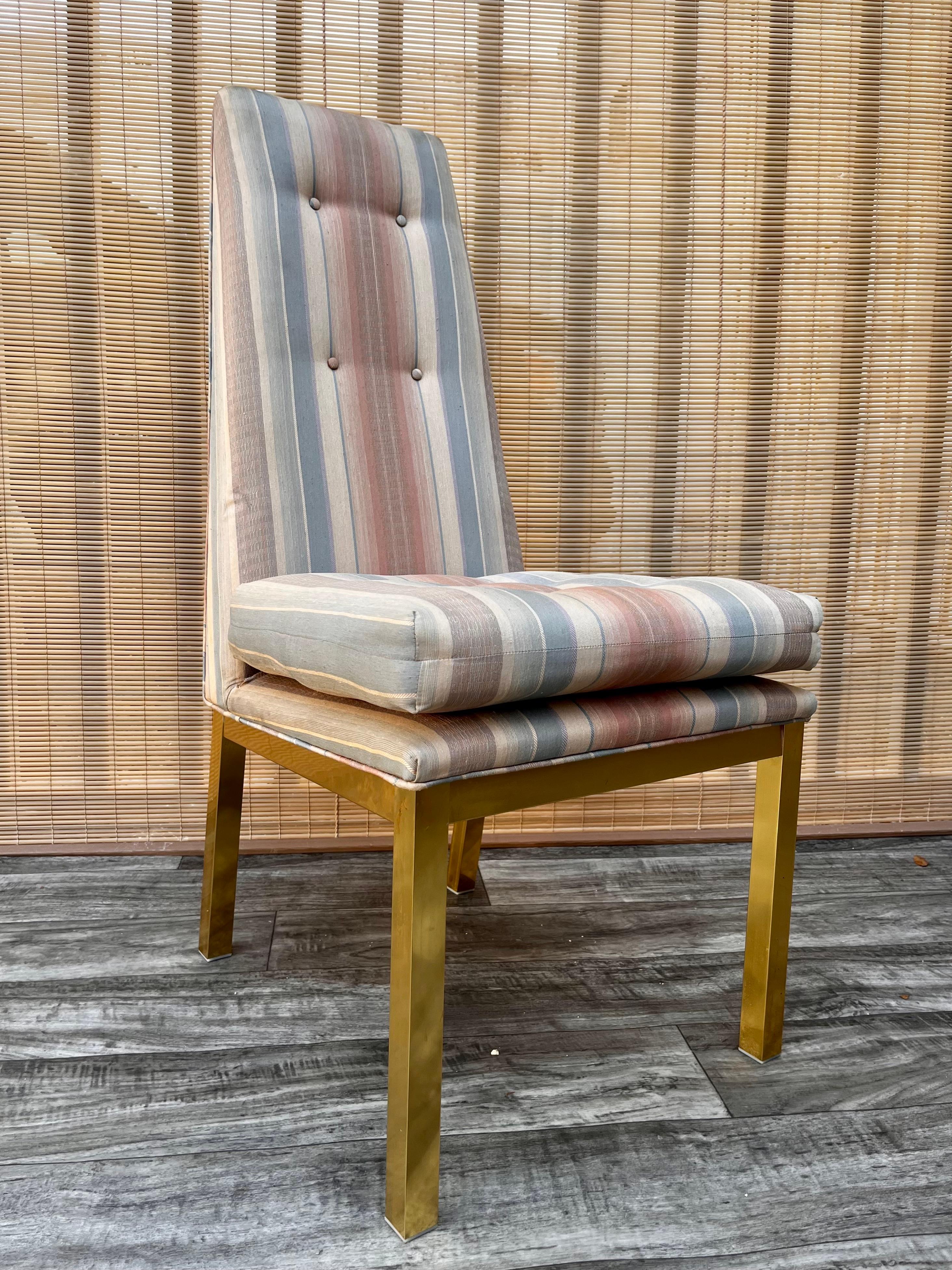 Set of Four 1960s Mid-Century Modern Dining Chairs in the Adrain Pearsall Style For Sale 5