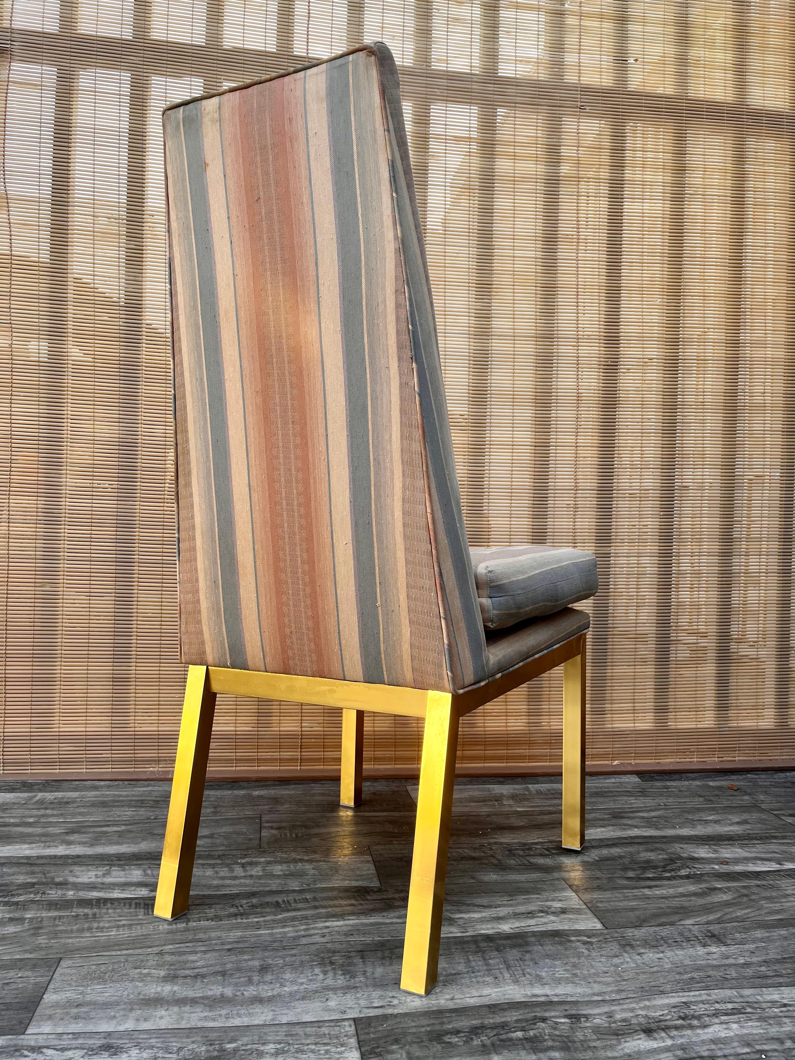 Set of Four 1960s Mid-Century Modern Dining Chairs in the Adrain Pearsall Style For Sale 7