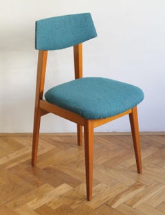 Set of Four 1960's Scandinavian Mid Century Chairs