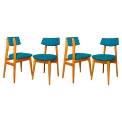 Used Set of Four 1960's Scandinavian Mid Century Chairs
