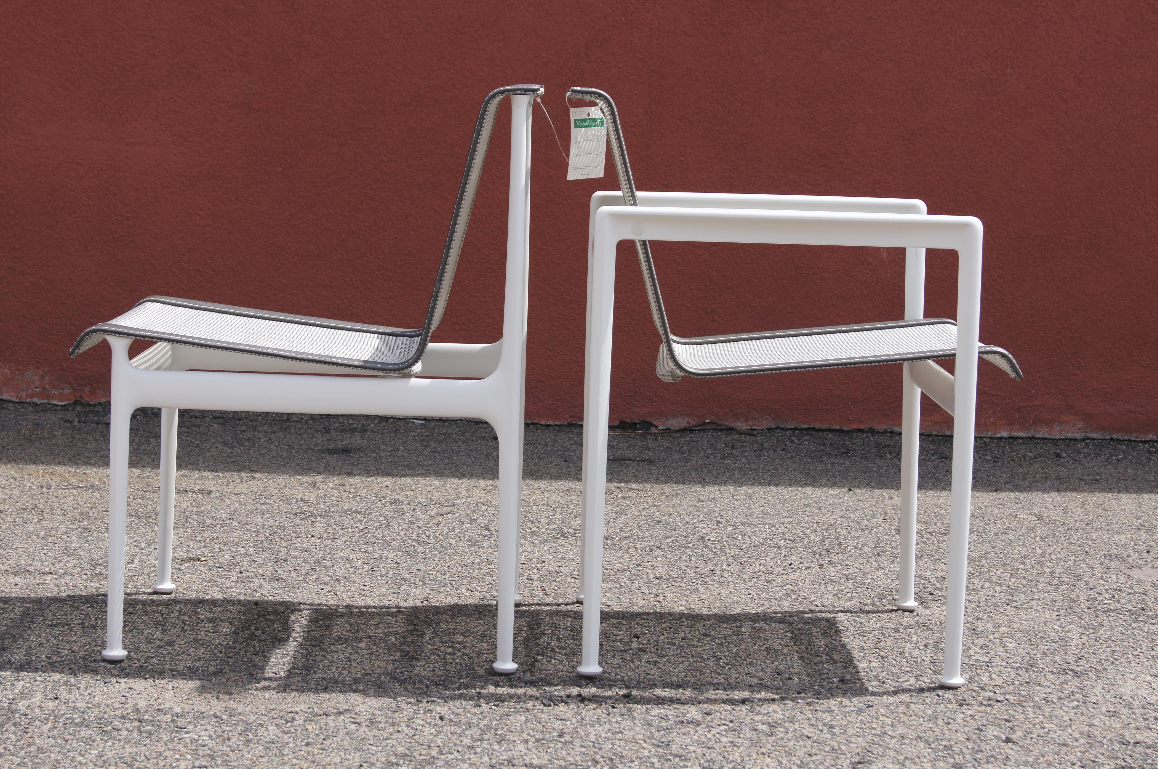 American Set of Four 1966 Collection Outdoor Chairs by Richard Schultz For Sale