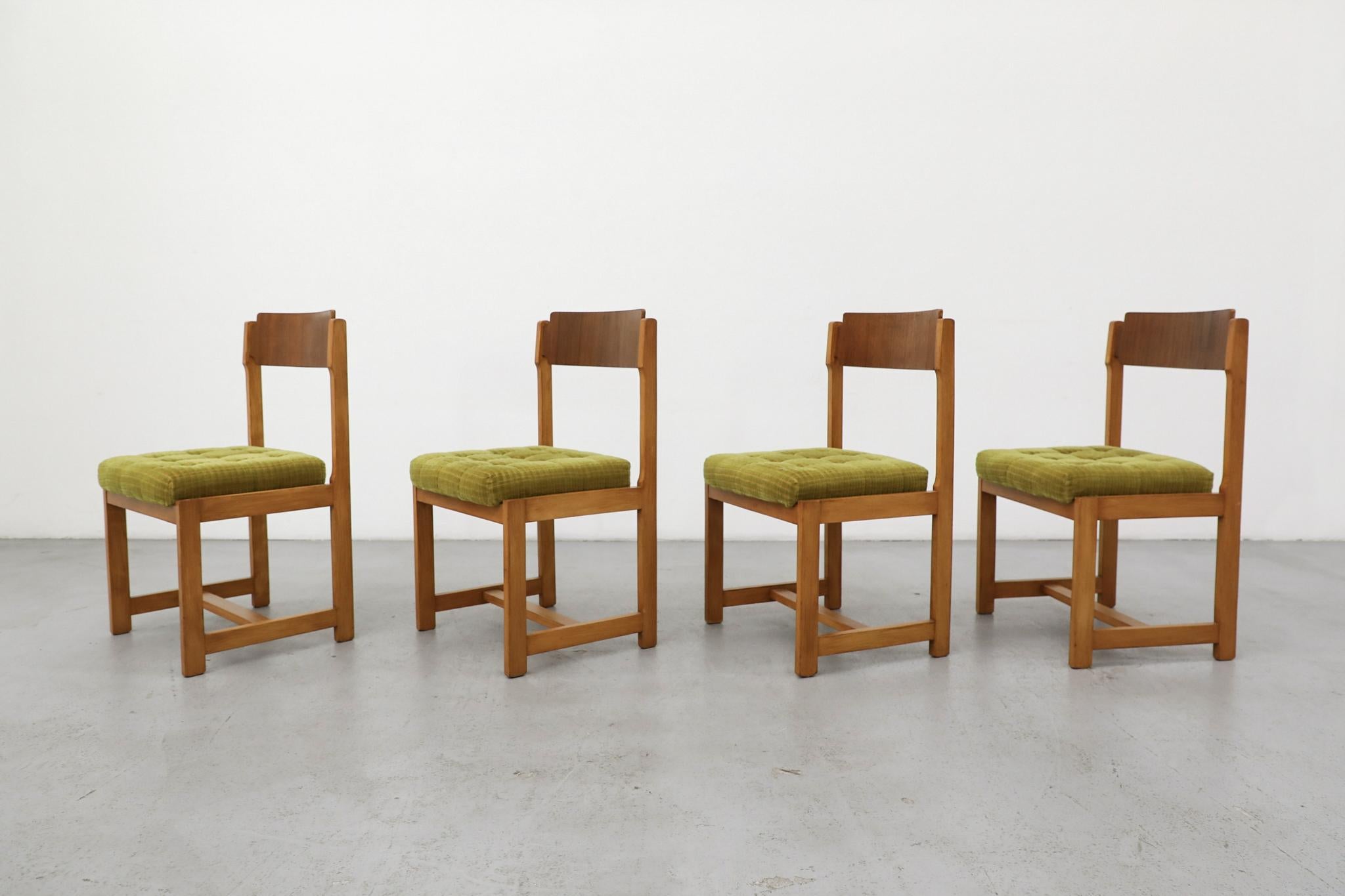 Mid-Century Modern Set of Four 1970s Hungarian 