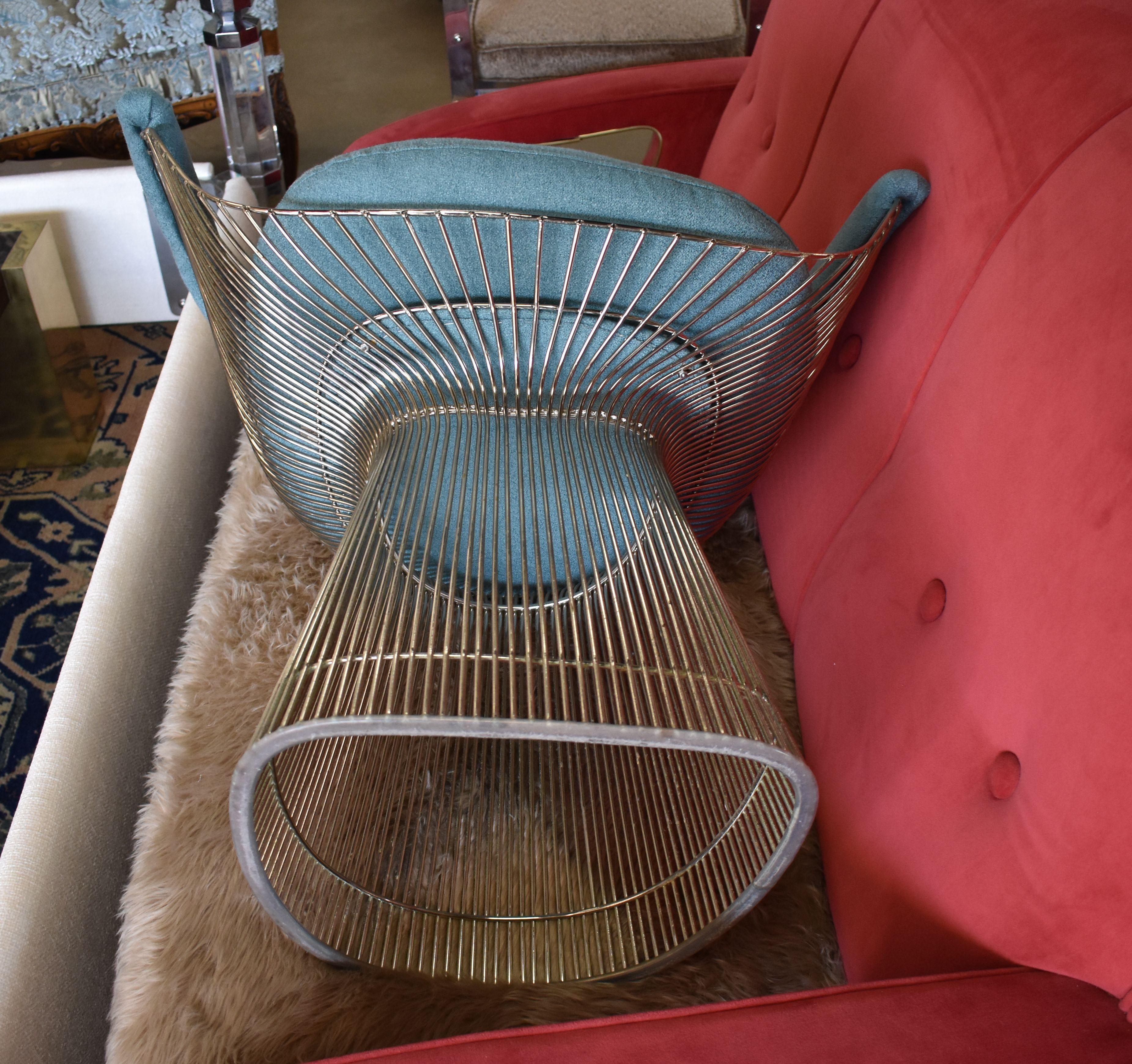 Set of Four 1970s Warren Platner Easy Armchairs for Knoll 5