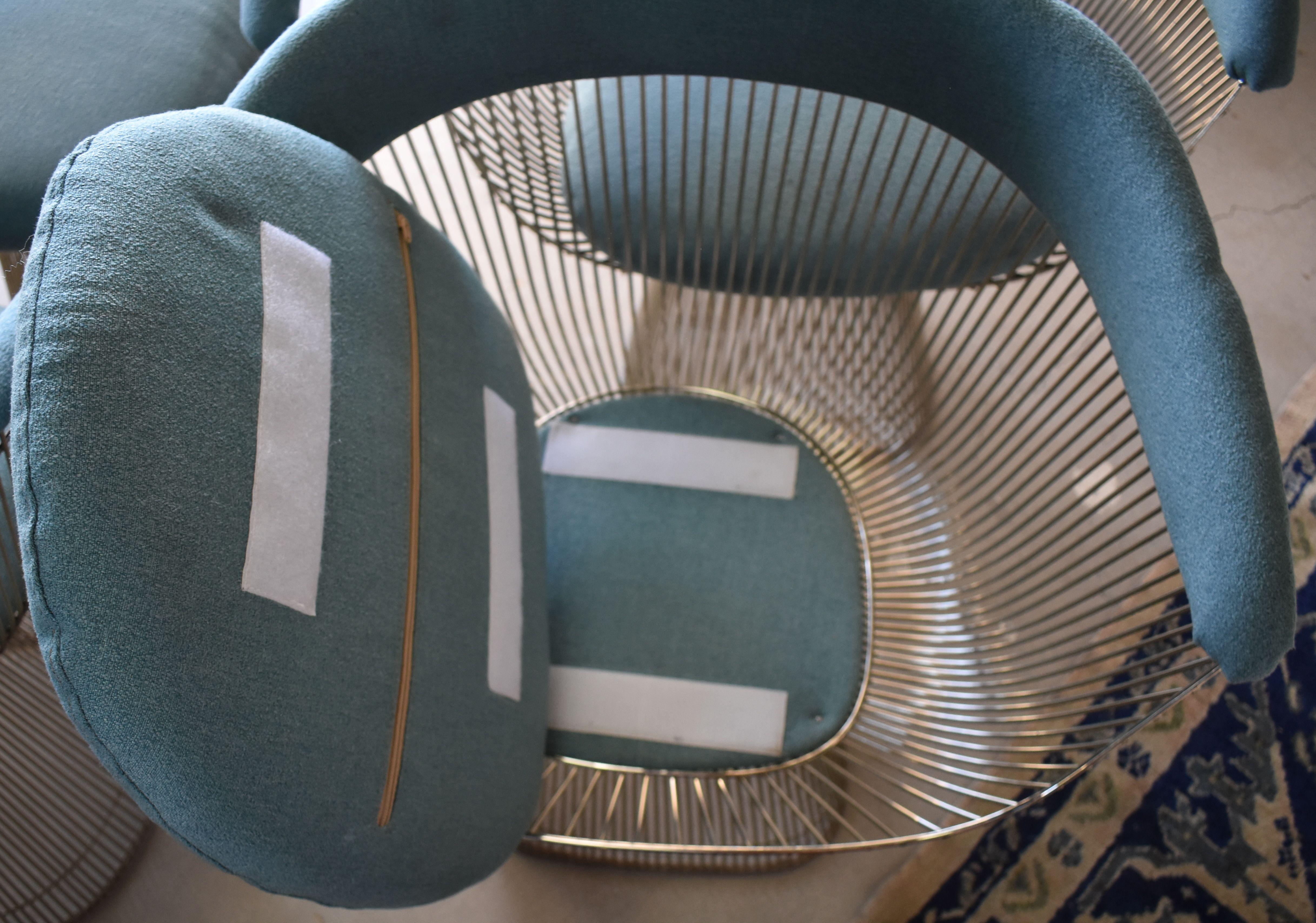Set of Four 1970s Warren Platner Easy Armchairs for Knoll 6