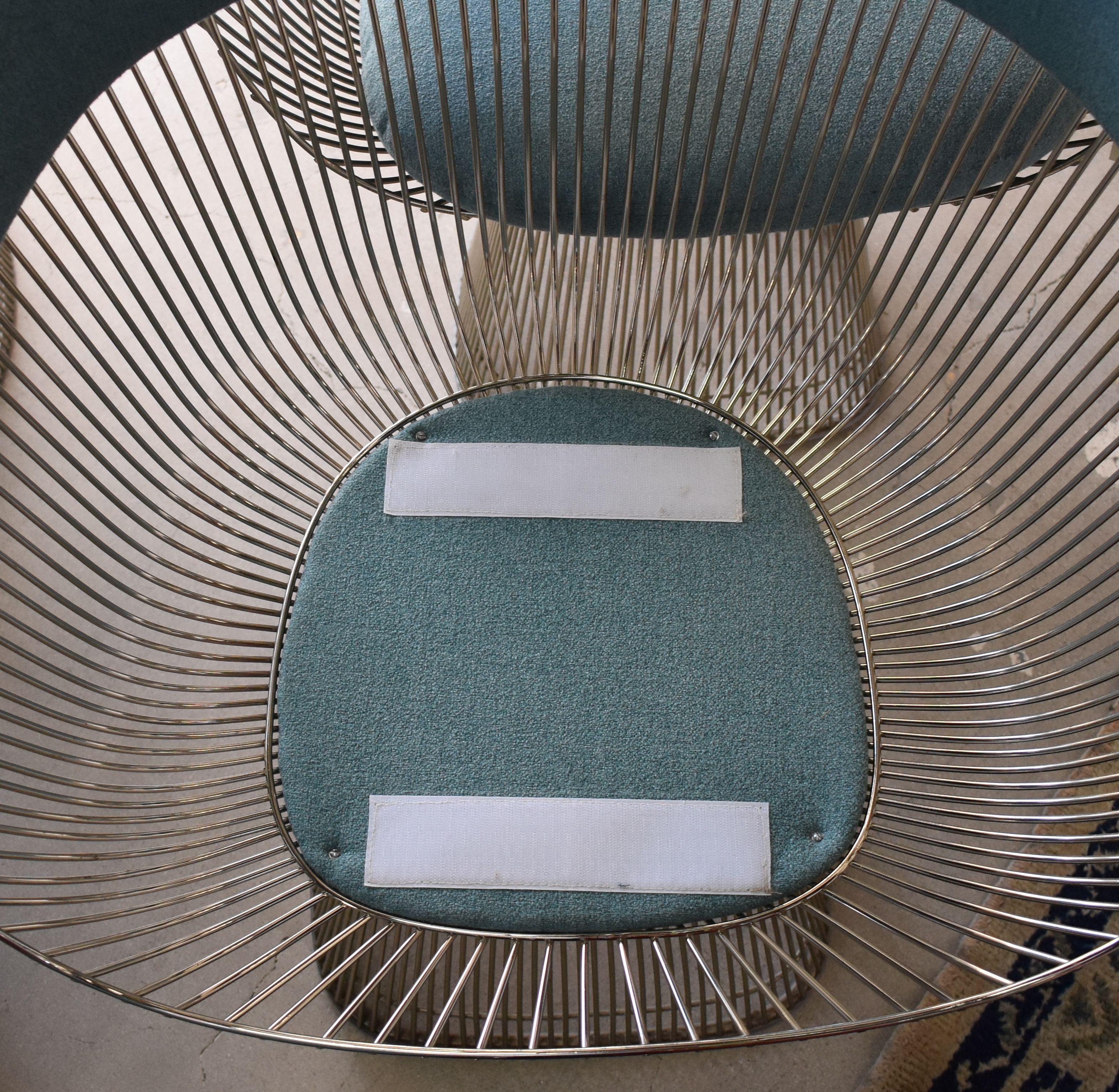 Set of Four 1970s Warren Platner Easy Armchairs for Knoll 7