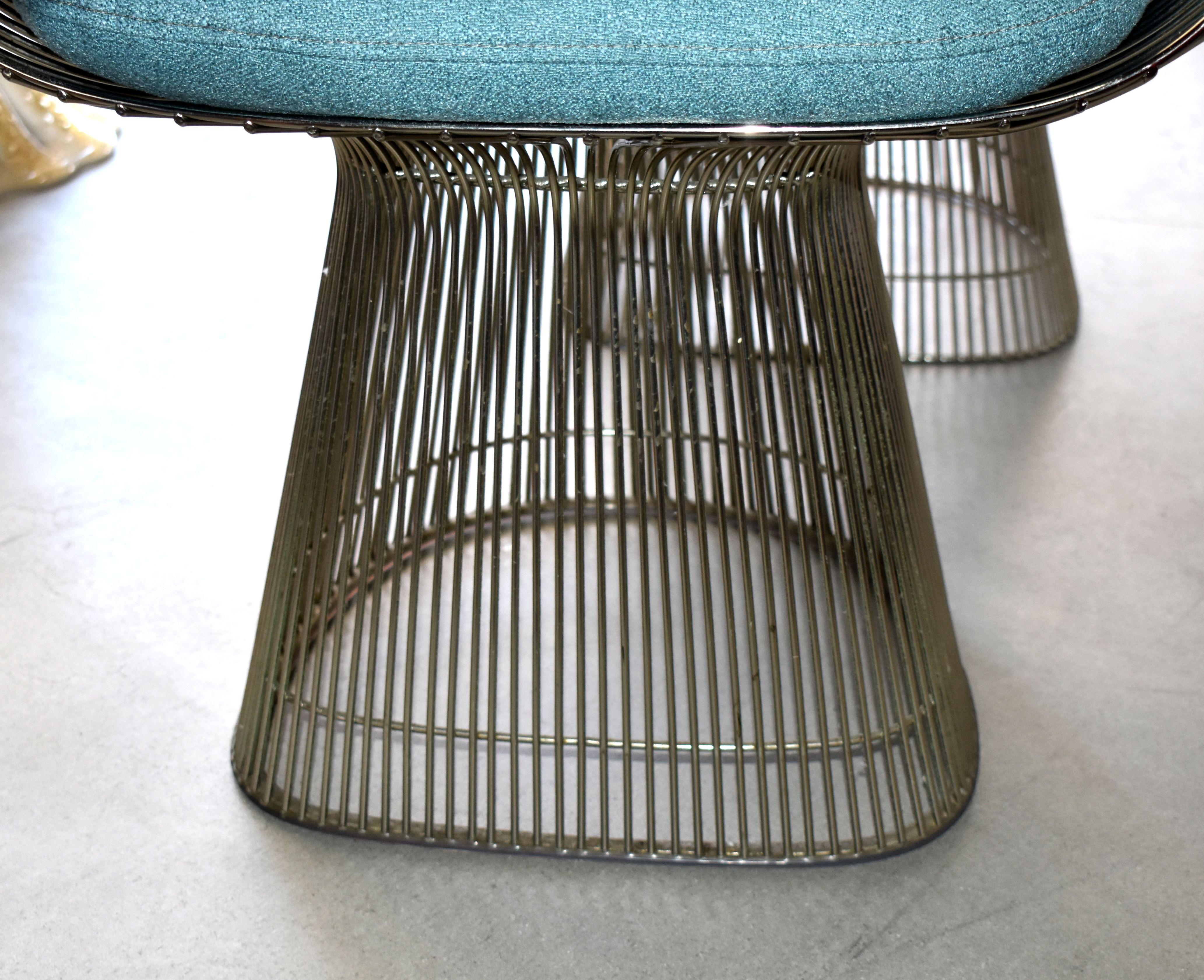 Set of Four 1970s Warren Platner Easy Armchairs for Knoll In Good Condition In Cathedral City, CA