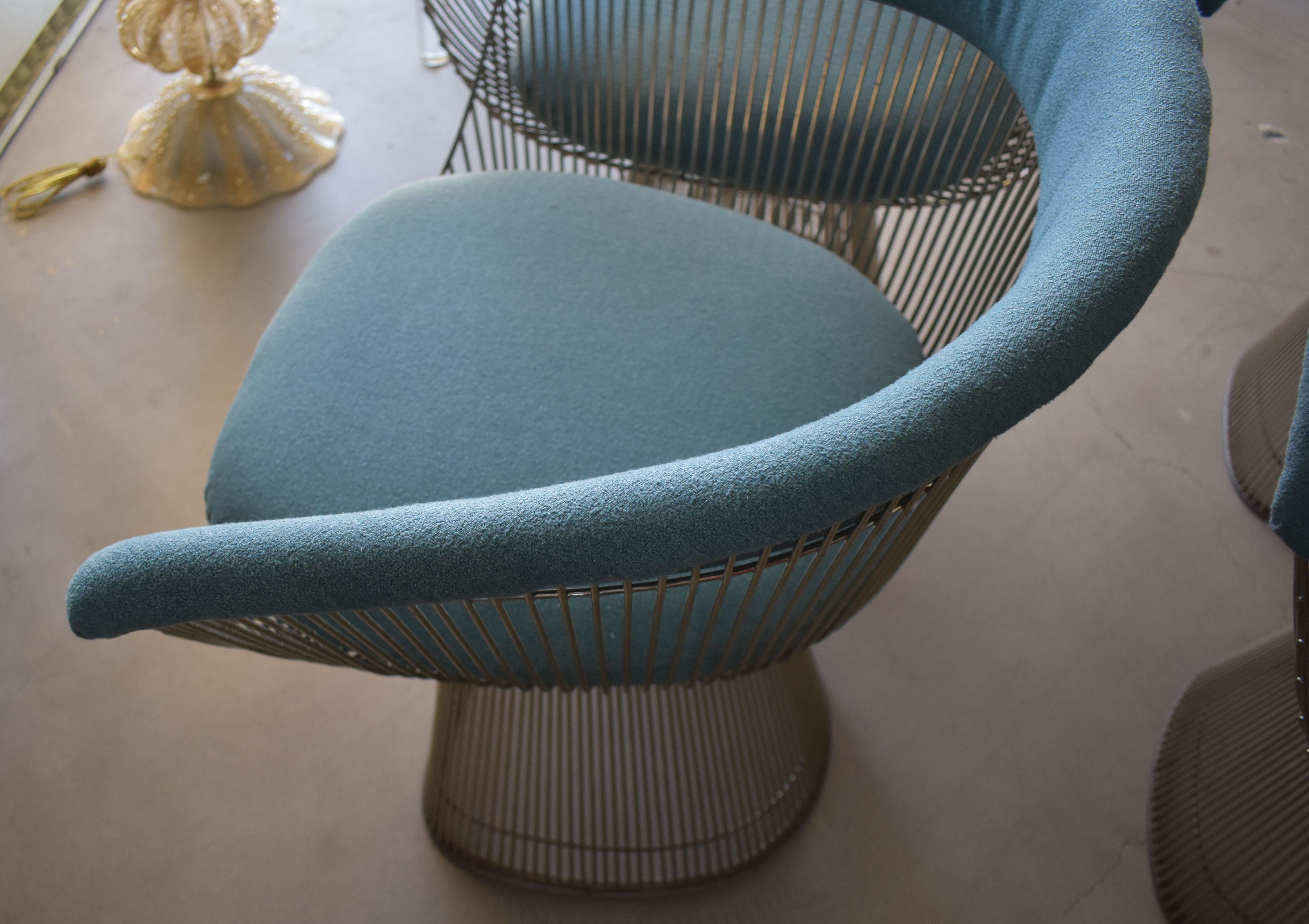 Set of Four 1970s Warren Platner Easy Armchairs for Knoll 1
