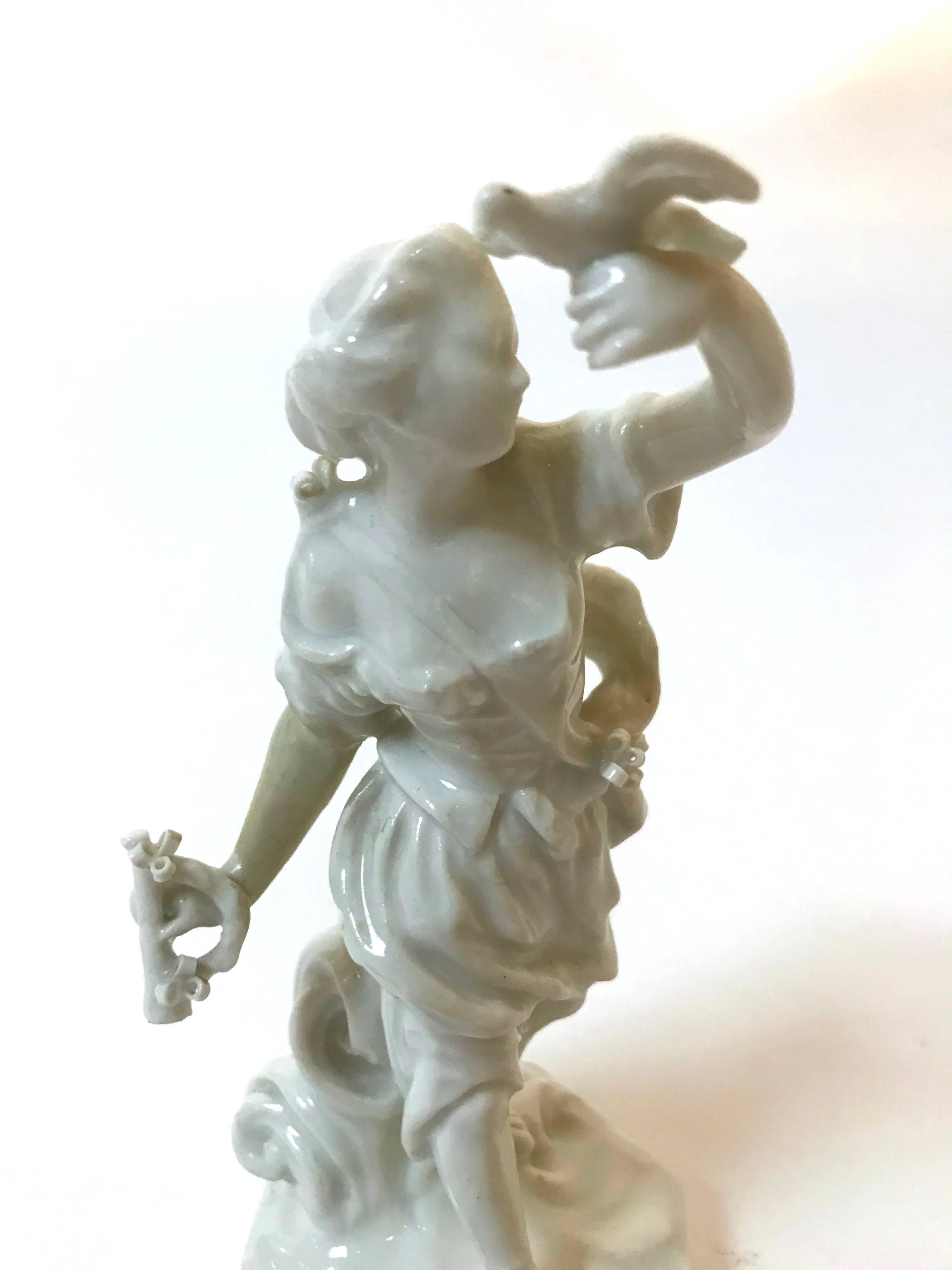 Set of Four 19th Century Blanc De Chine Porcelain Figurines 1