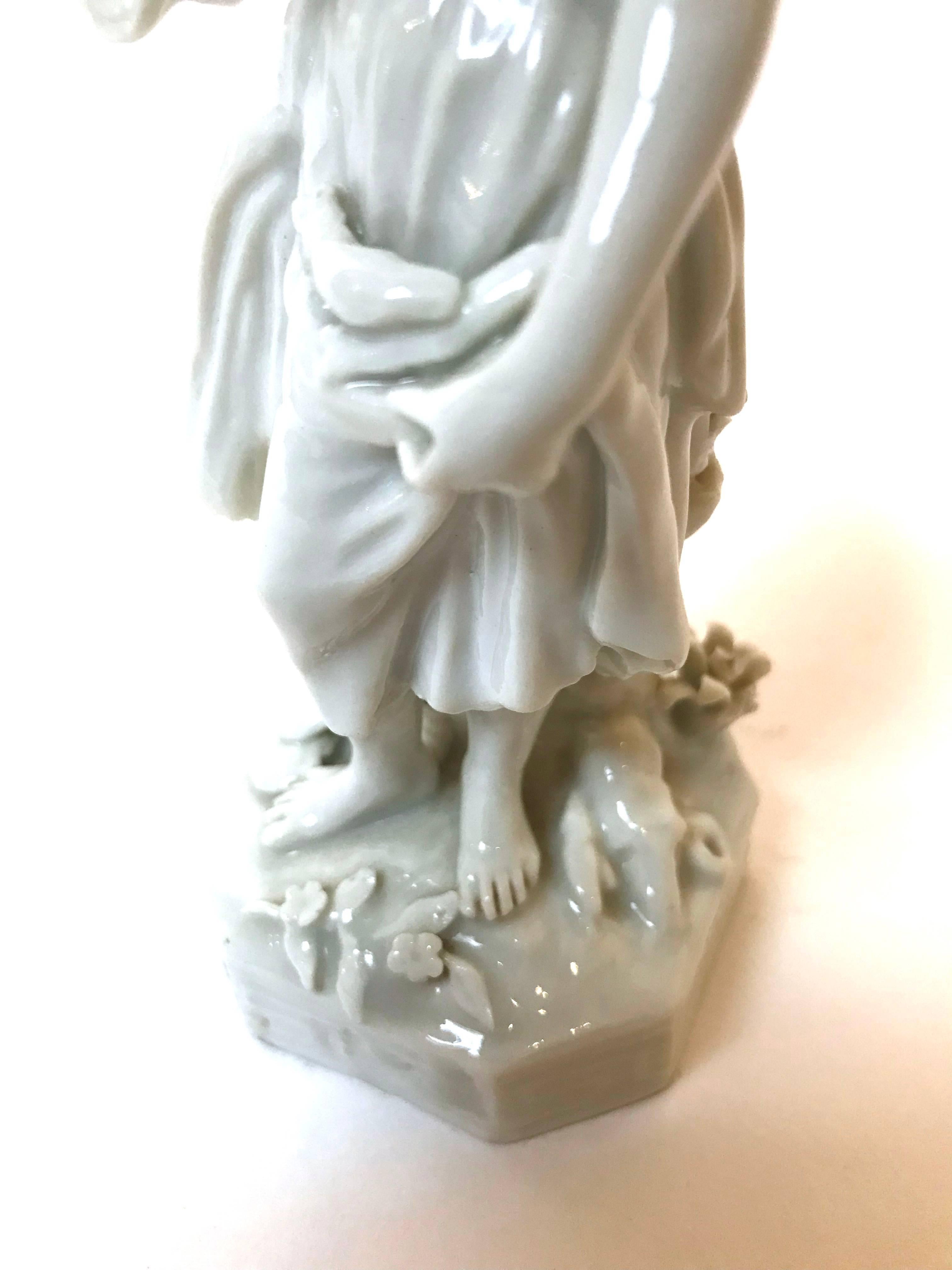 Set of Four 19th Century Blanc De Chine Porcelain Figurines 2