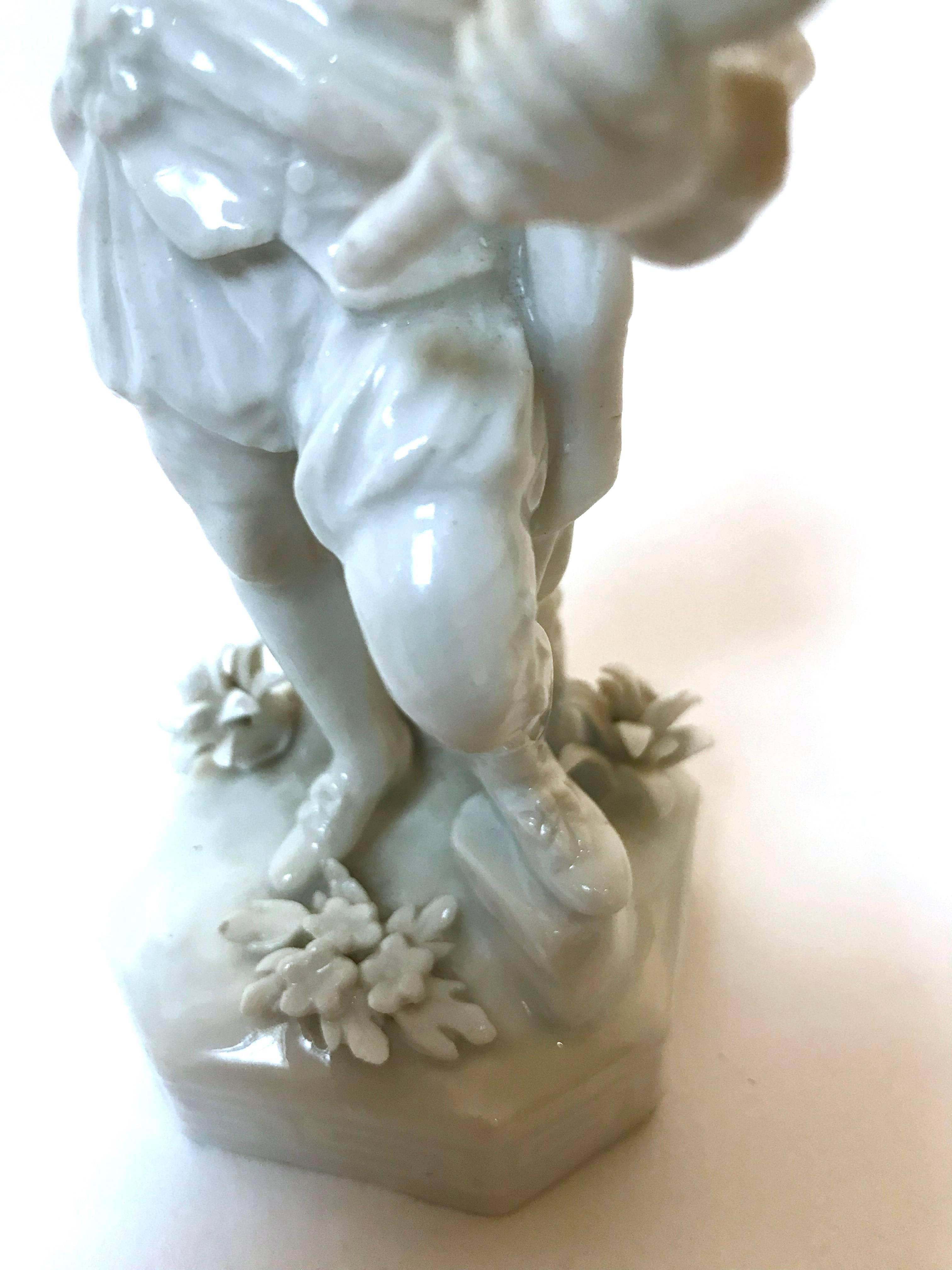 Set of Four 19th Century Blanc De Chine Porcelain Figurines 4