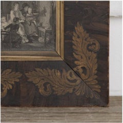 Set von vier gerahmten Drucken des 19. Jahrhunderts