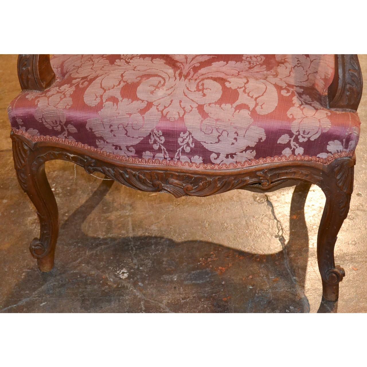 Set of Four 19th Century French Armchairs In Good Condition In Dallas, TX