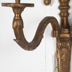 Set of Four 19th Century French Bronze Wall Lights