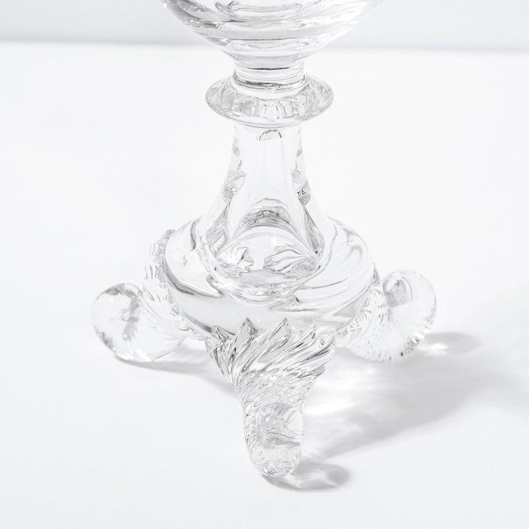 Set of Four 19th Century Swedish Neoclassical Liqueur/ Apertif Glasses For Sale 1