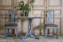 Set of Four 19th Century Swedish Provincial Chairs