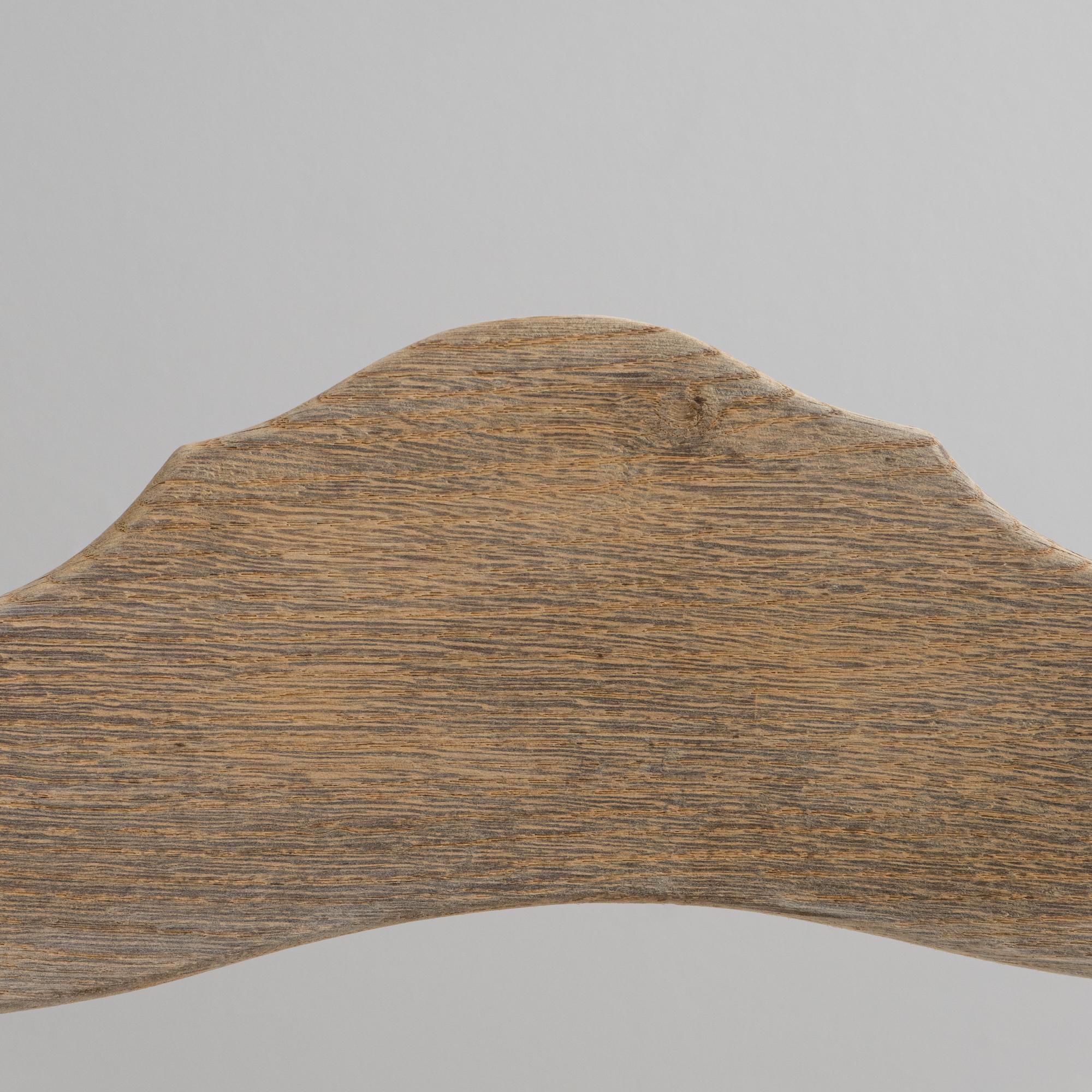 Set Of Four 20th Century French Oak Dining Chairs With Upholstered Seats en venta 1