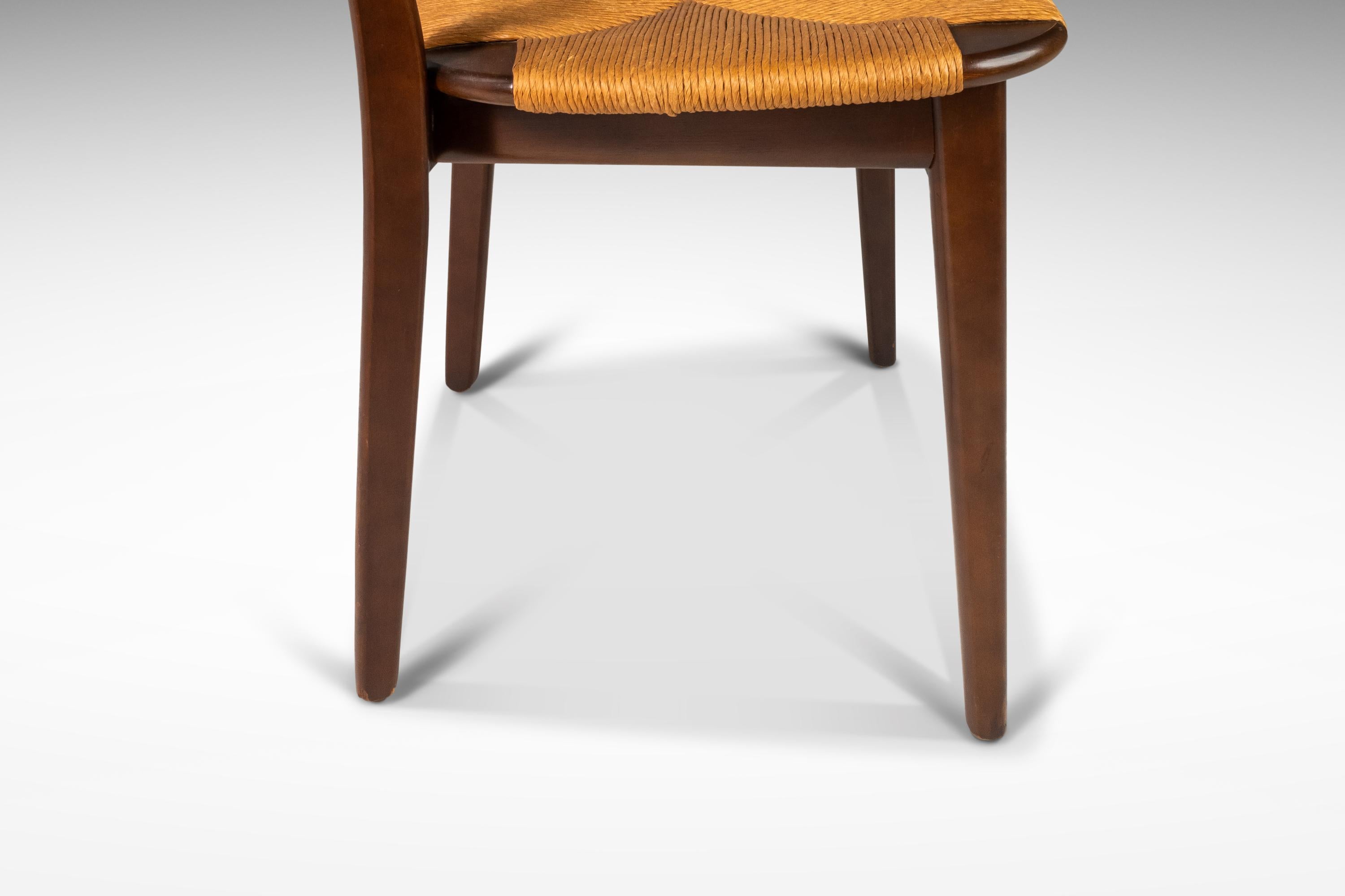 Set of Four (4) Danish Modern Thrush Dining Chairs After Hans J. Wegner, c. 1960 For Sale 13
