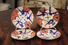 Set of Four '4' Early 19th Century English Coalport Plates