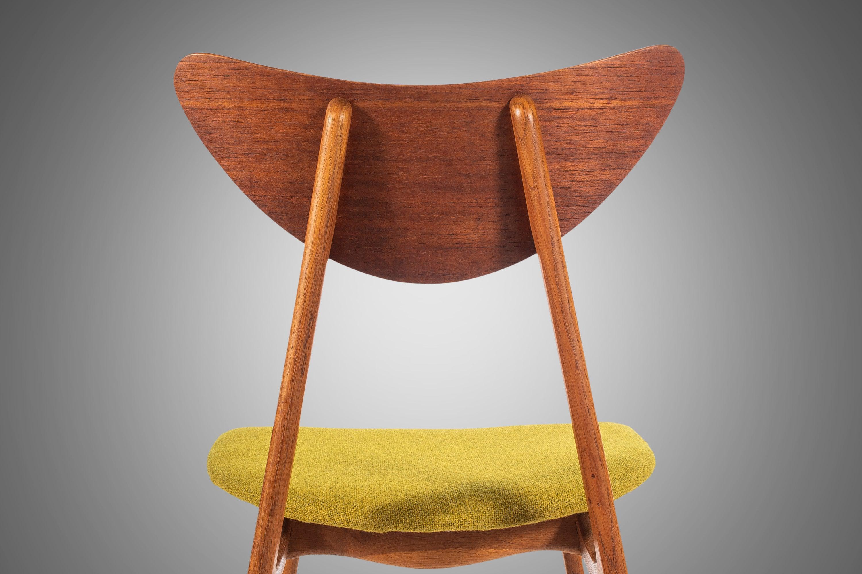 Ensemble de quatre chaises de salle à manger '4' Kay par Fredrik Kayser, Norvège, vers 1960 en vente 3