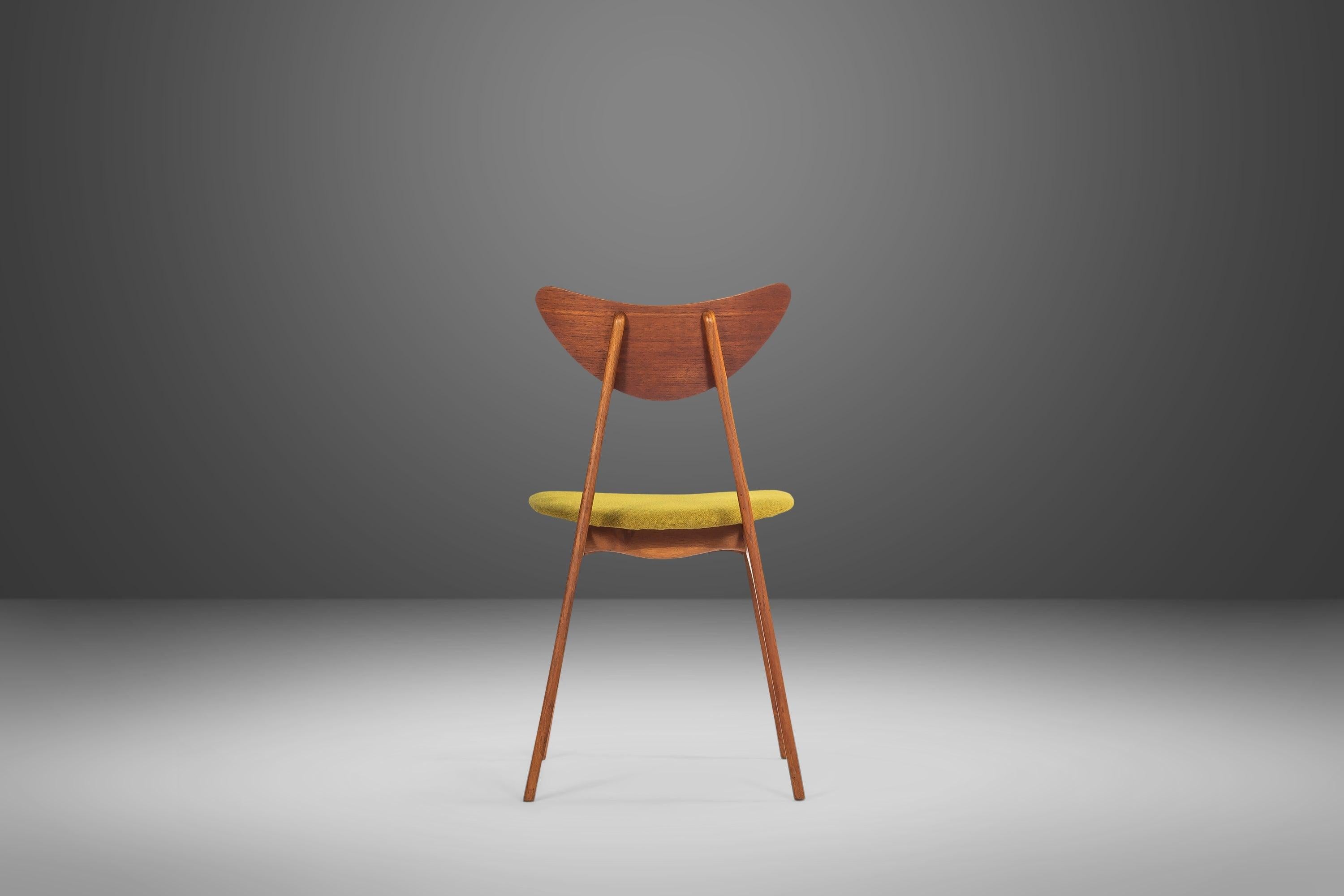 Set of Four '4' Kay Dining Chairs by Fredrik Kayser, Norway, c. 1960's For Sale 4