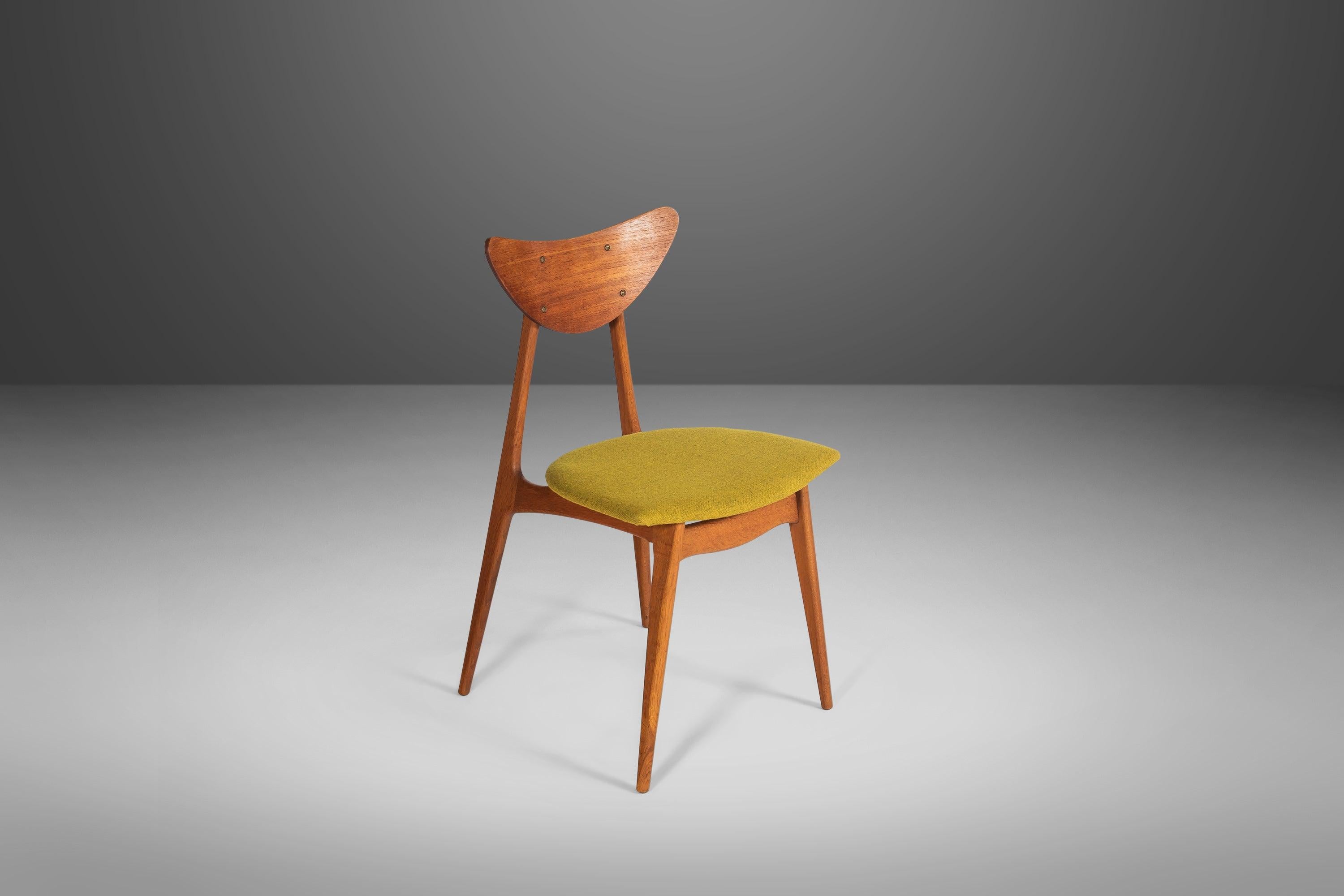 Norwegian Set of Four '4' Kay Dining Chairs by Fredrik Kayser, Norway, c. 1960's For Sale