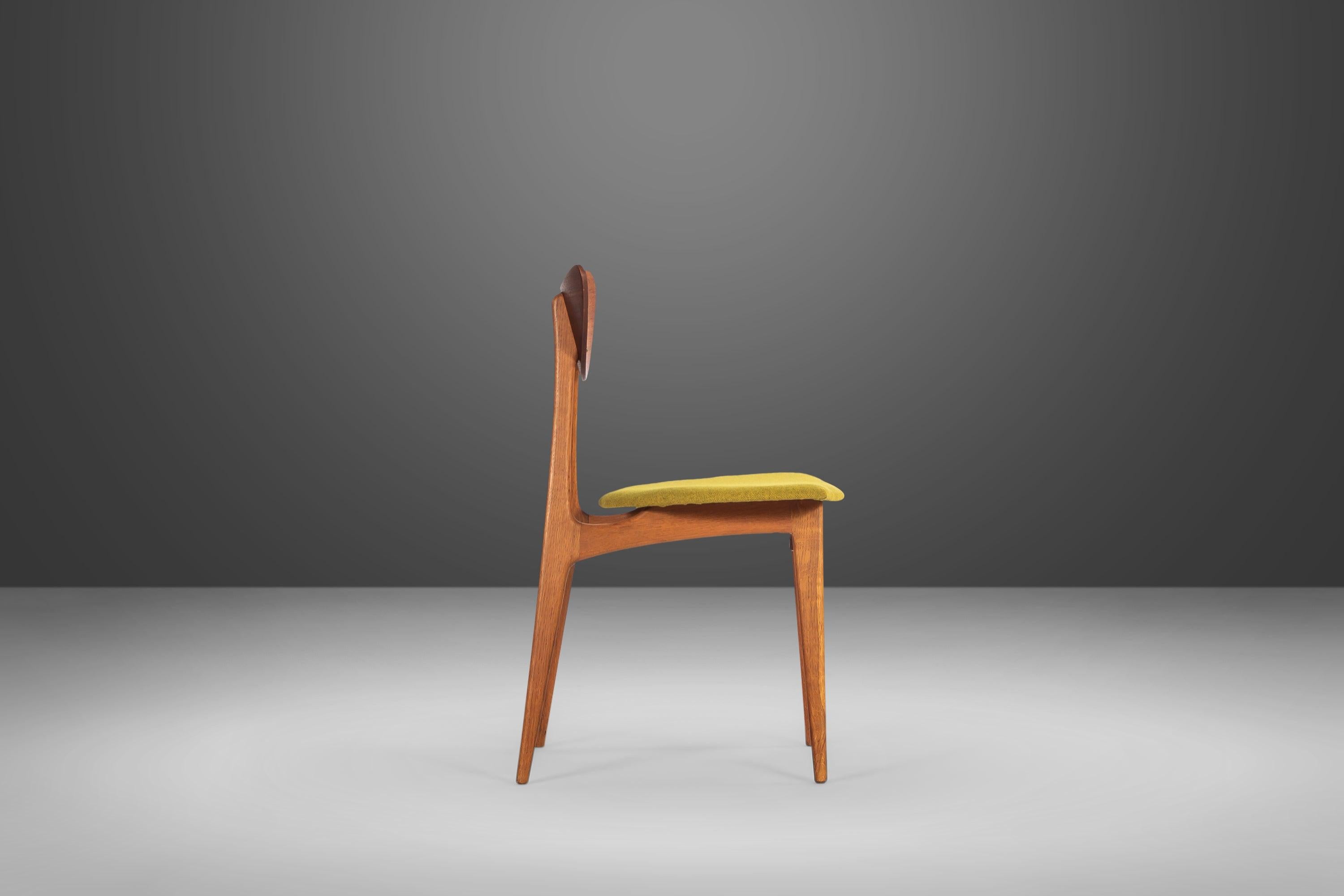 Mid-20th Century Set of Four '4' Kay Dining Chairs by Fredrik Kayser, Norway, c. 1960's For Sale