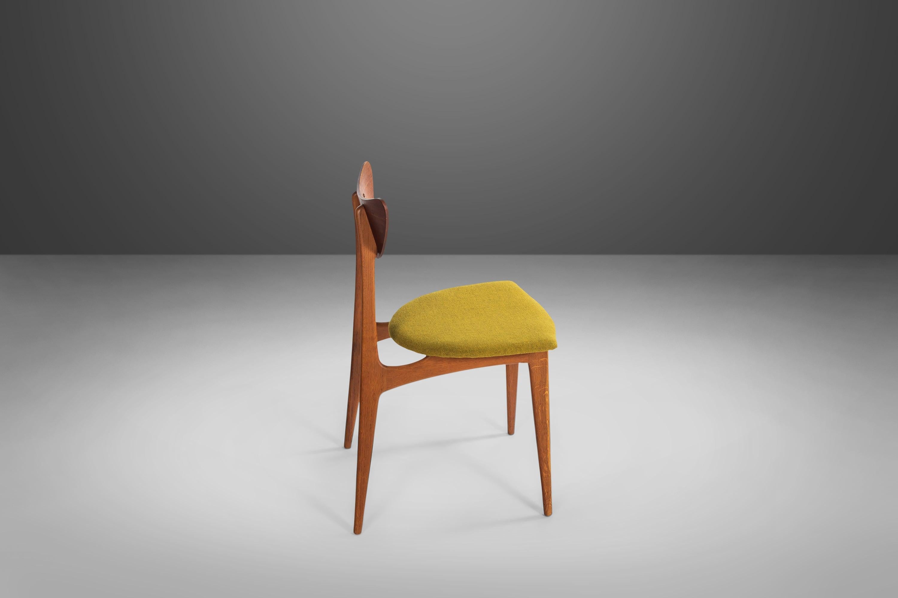 Teak Set of Four '4' Kay Dining Chairs by Fredrik Kayser, Norway, c. 1960's For Sale