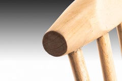 Set of 4 Model J 77 'Farmhouse' Chairs in Beech by Folke Palsson for FDB, 1960's