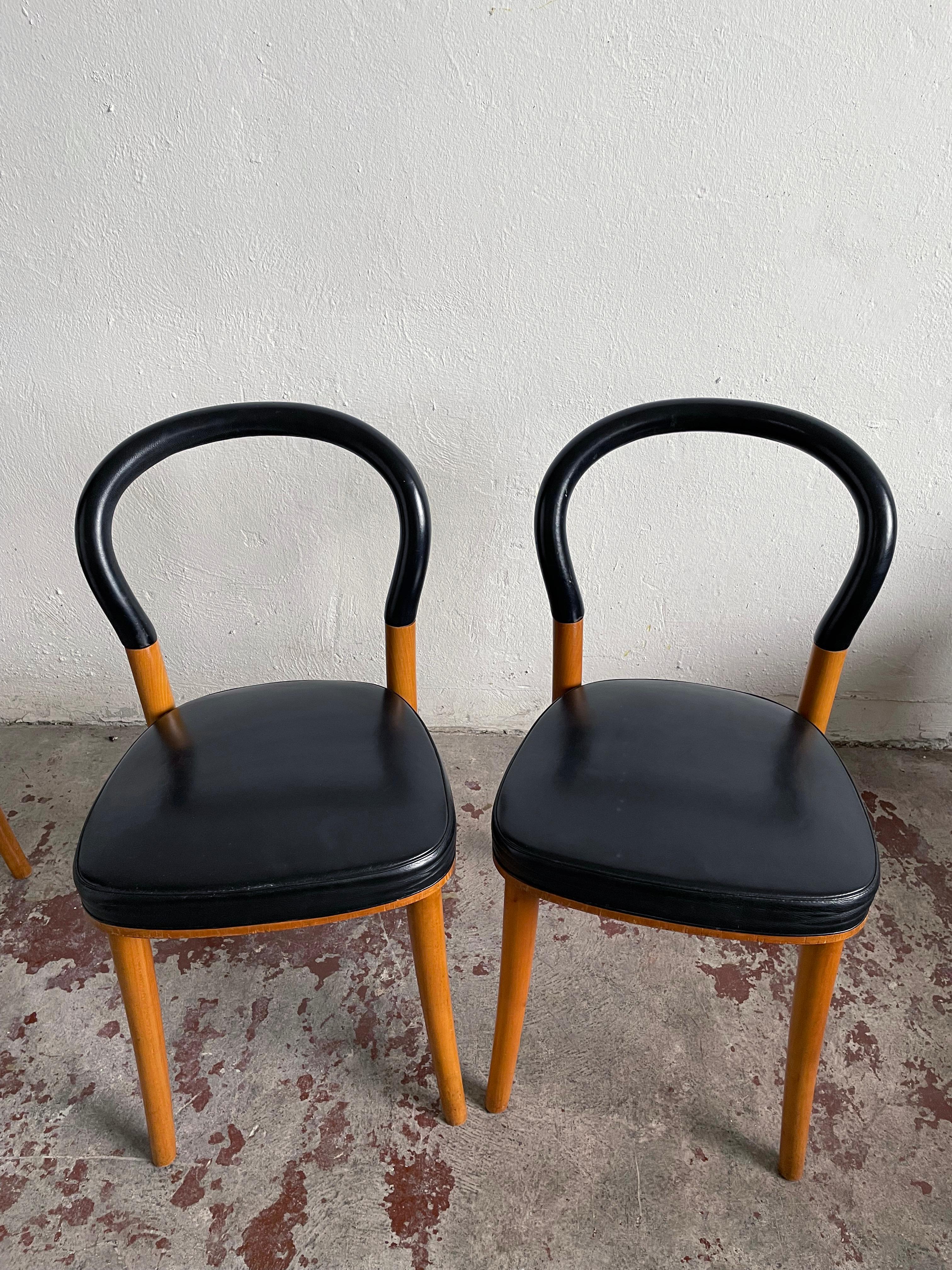 Set of Four 501 Göteborg Chairs by Cassina, design by Erik Gunnar Asplund 3
