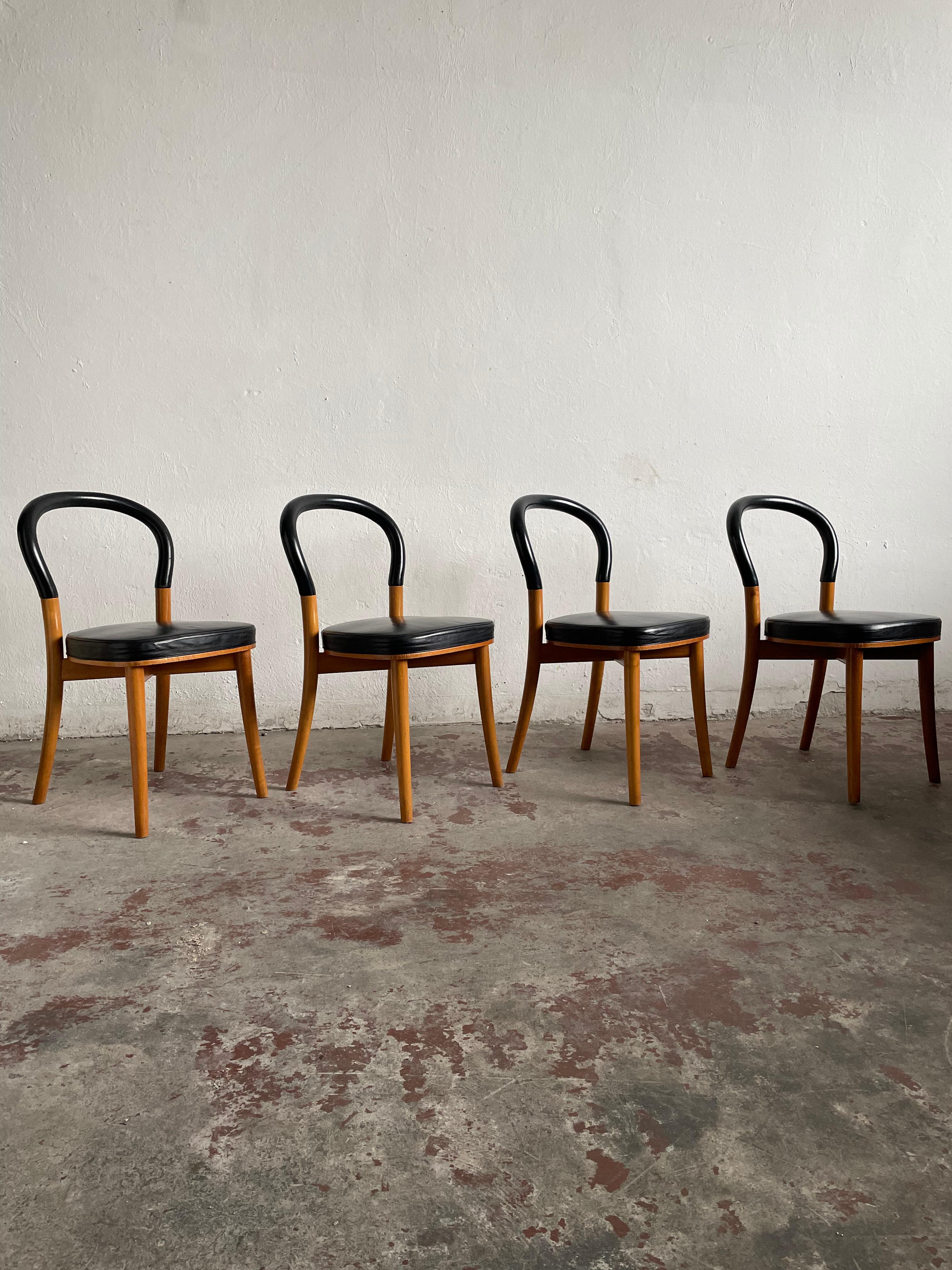 Set of Four 501 Göteborg Chairs by Cassina, design by Erik Gunnar Asplund 7
