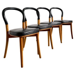 Ensemble de quatre chaises Gteborg 501 de Cassina, design d'Erik Gunnar Asplund