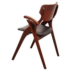 Set of Four ‘60s, Arne Hovmand-Olsen Dining Arm Chairs.