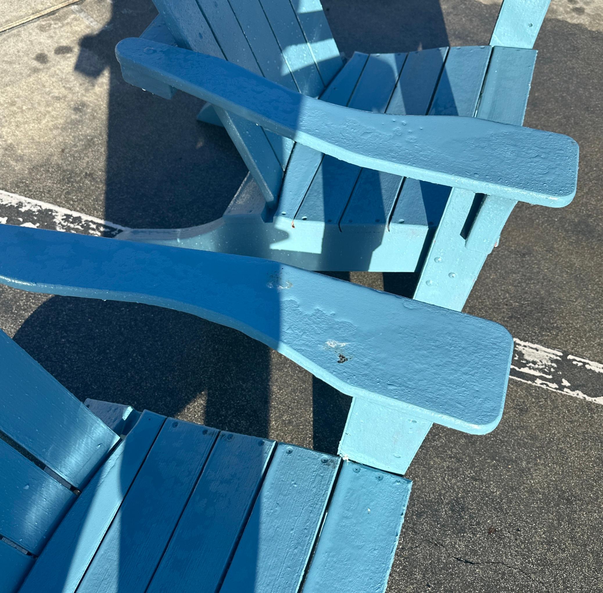 Satz von vier Adirondack Chairs - 4 (20. Jahrhundert) im Angebot