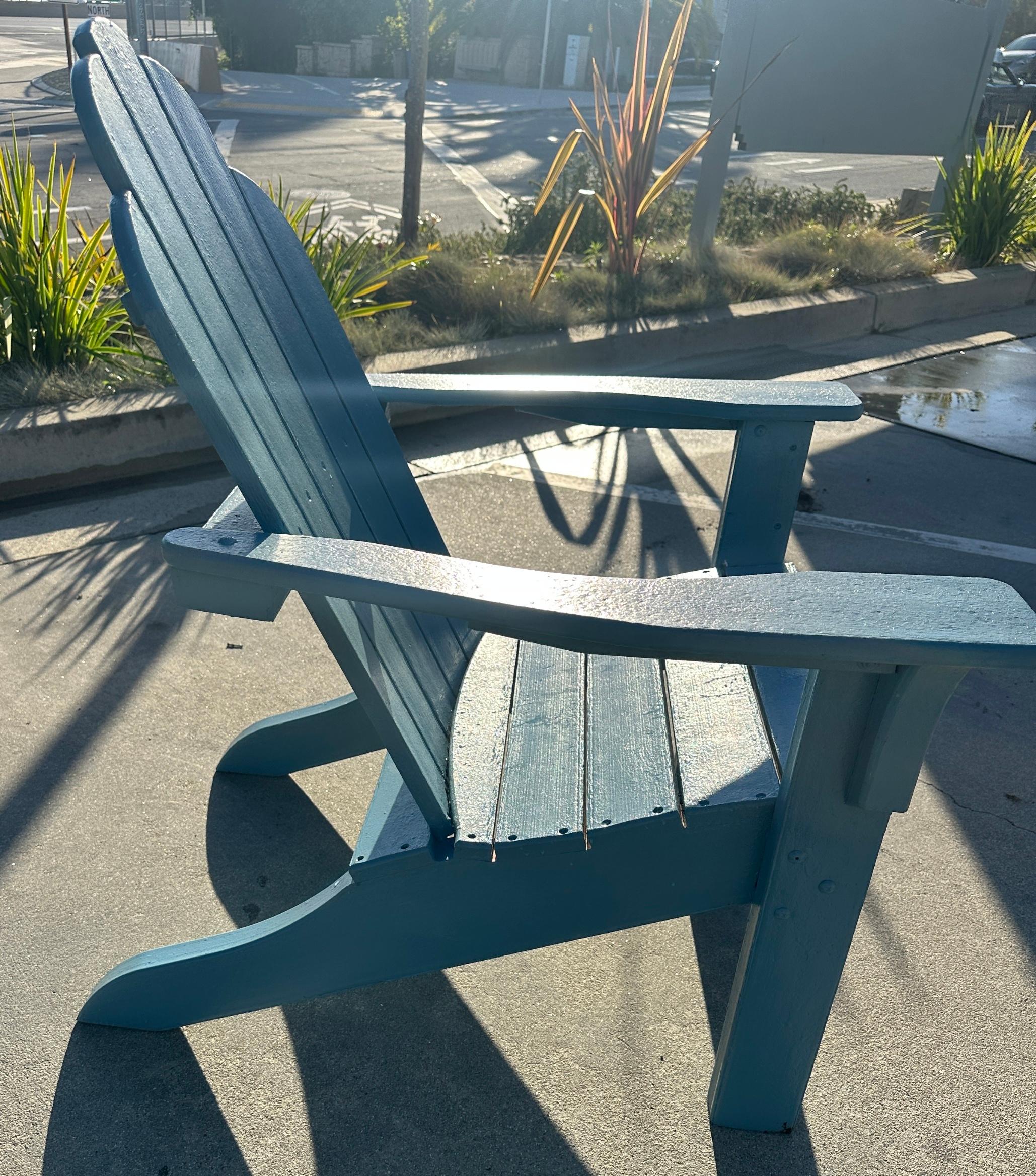 Satz von vier Adirondack Chairs - 4 im Angebot 1