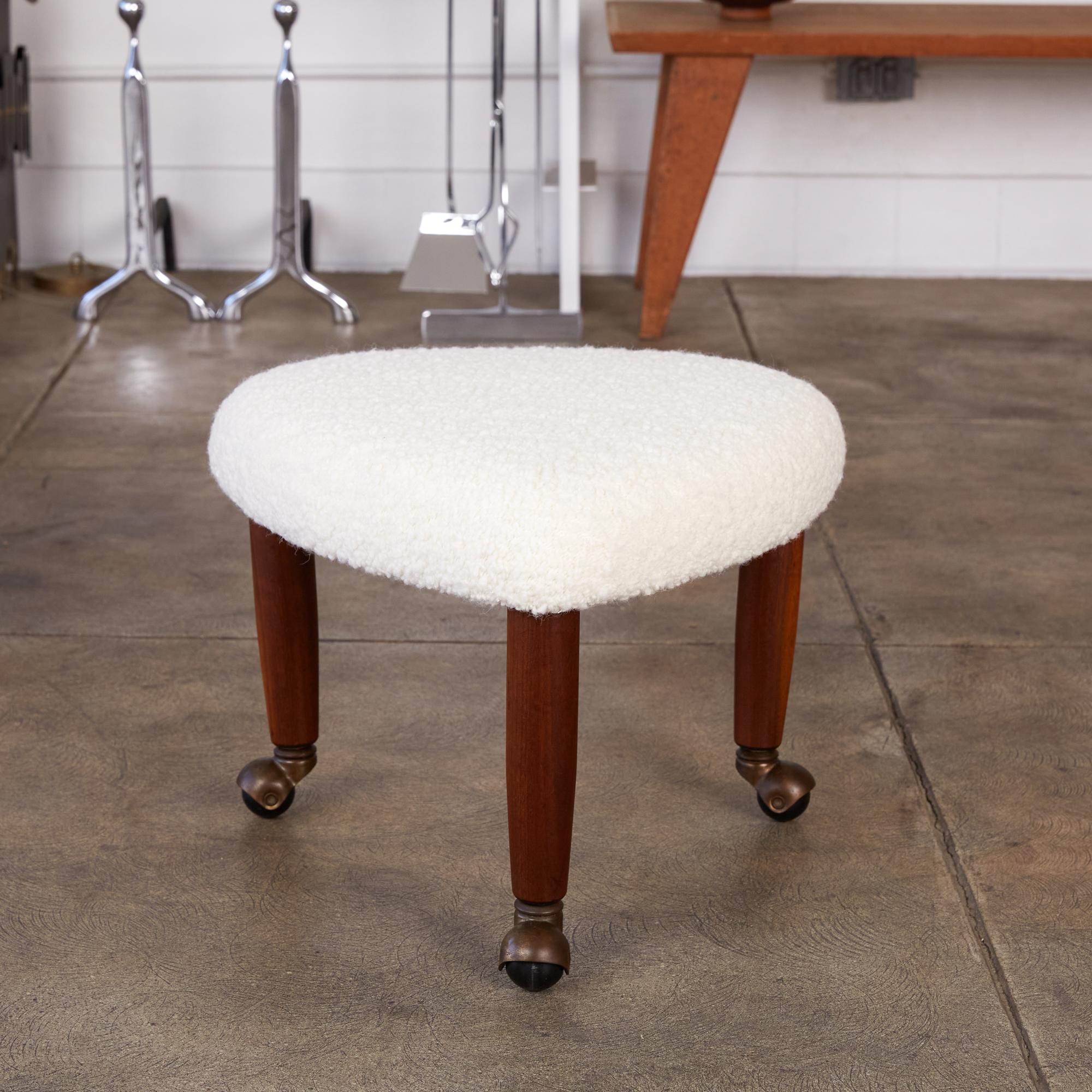 Set of Four Adrian Pearsall Upholstered Stools 4