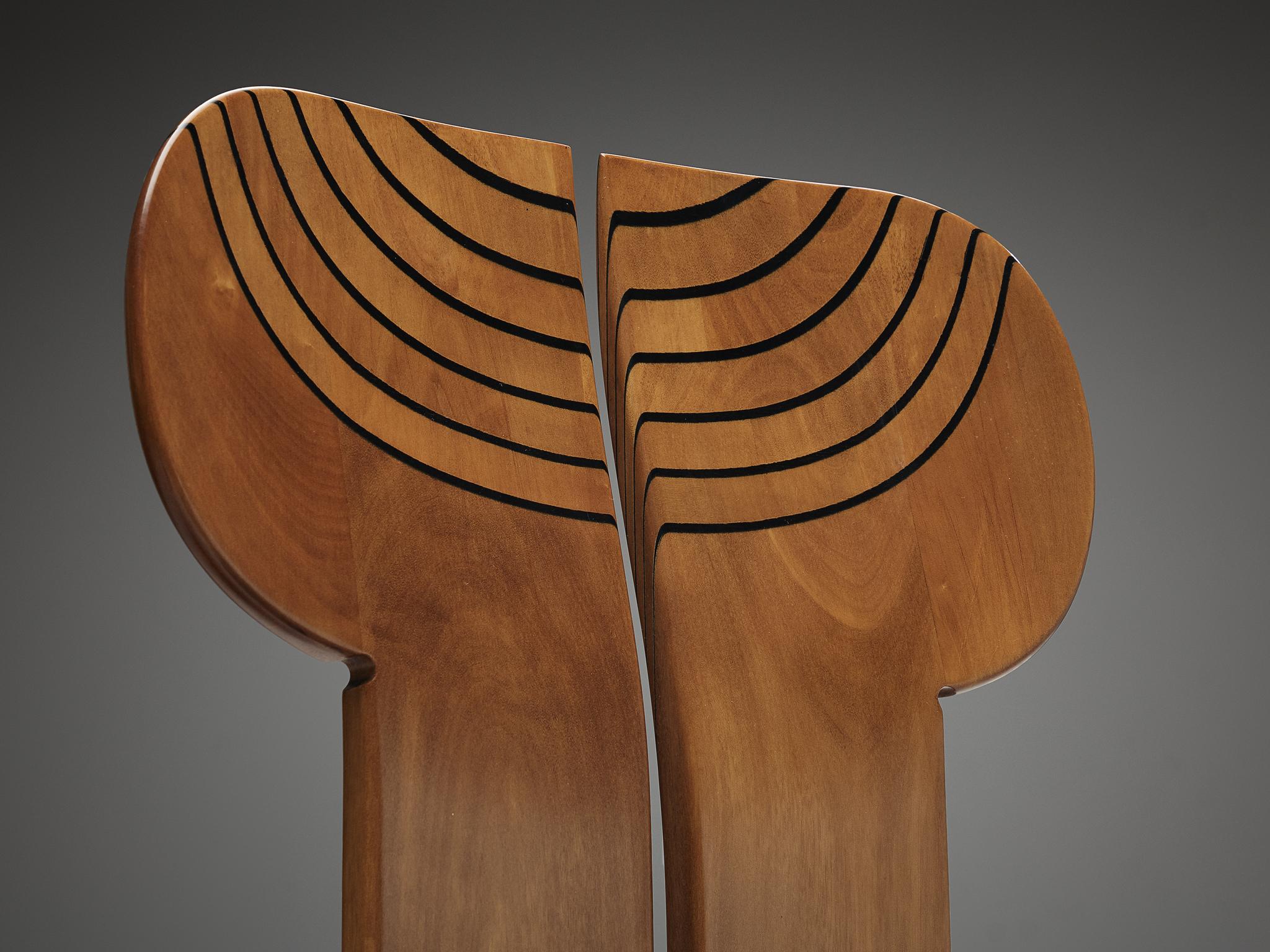 Set of Four 'Africa' Chairs by Afra & Tobia Scarpa 3